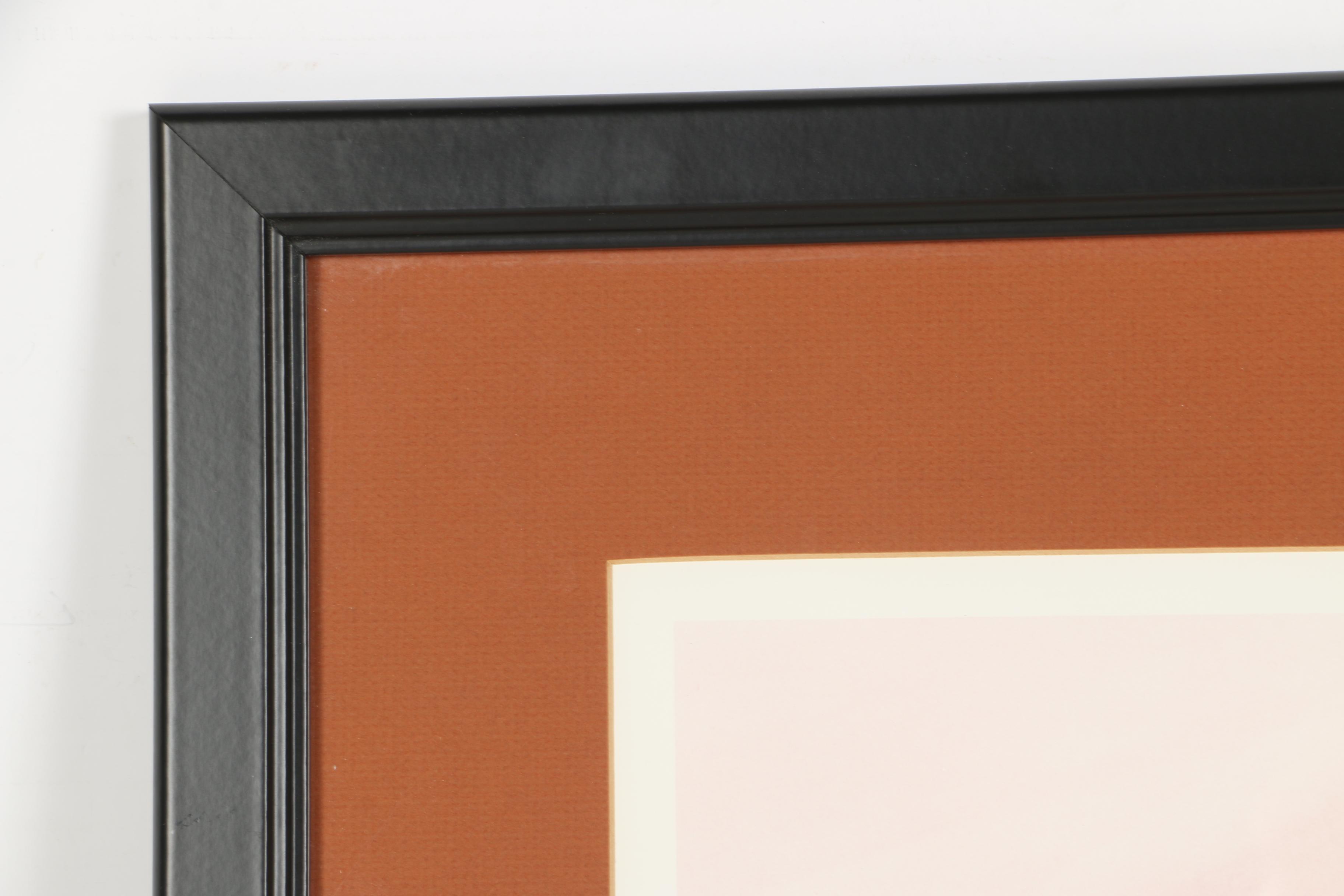 Limited Edition Offset Lithograph "Taos Pueblo"