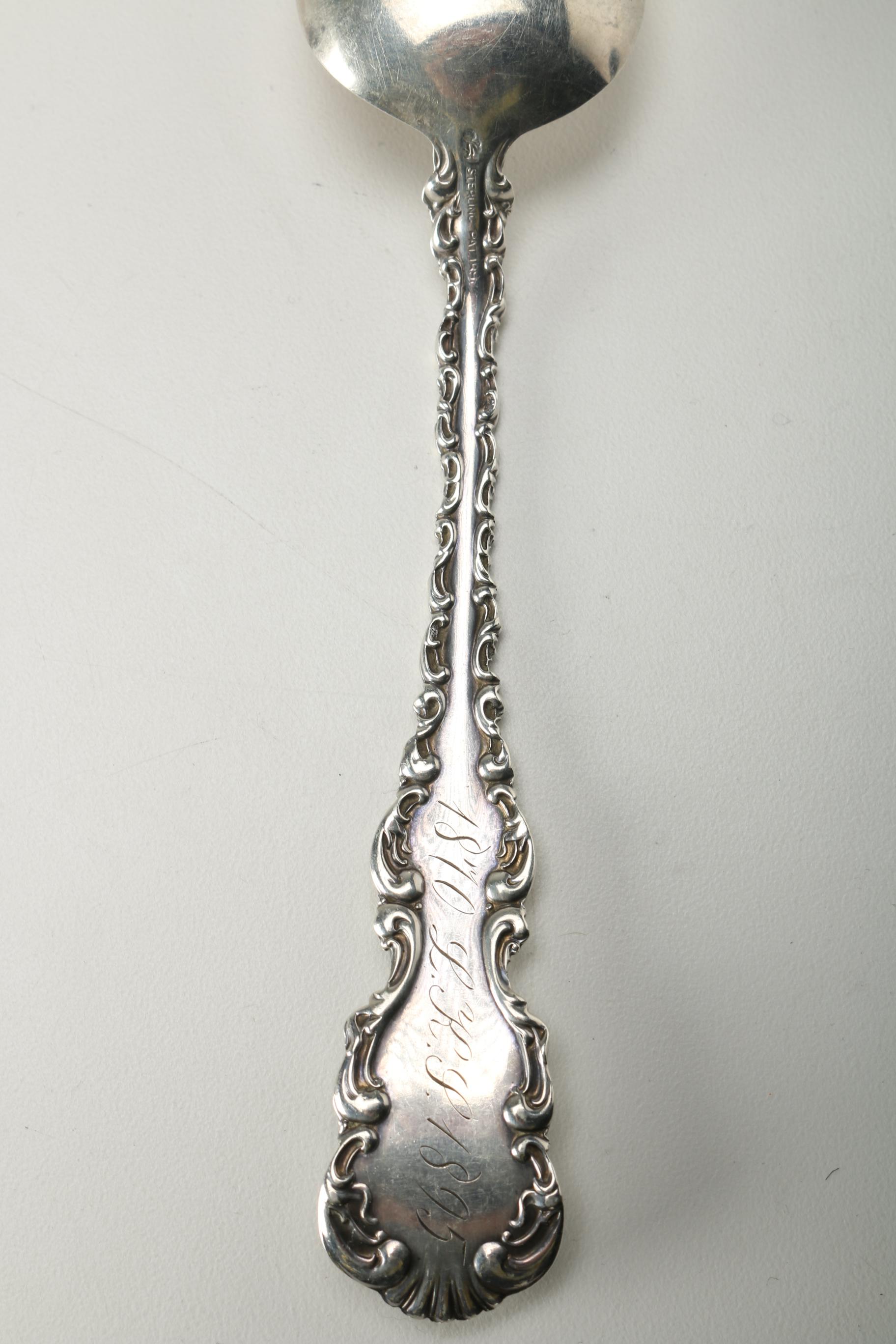 Sterling Silver Flatware Including Souvenir Spoons