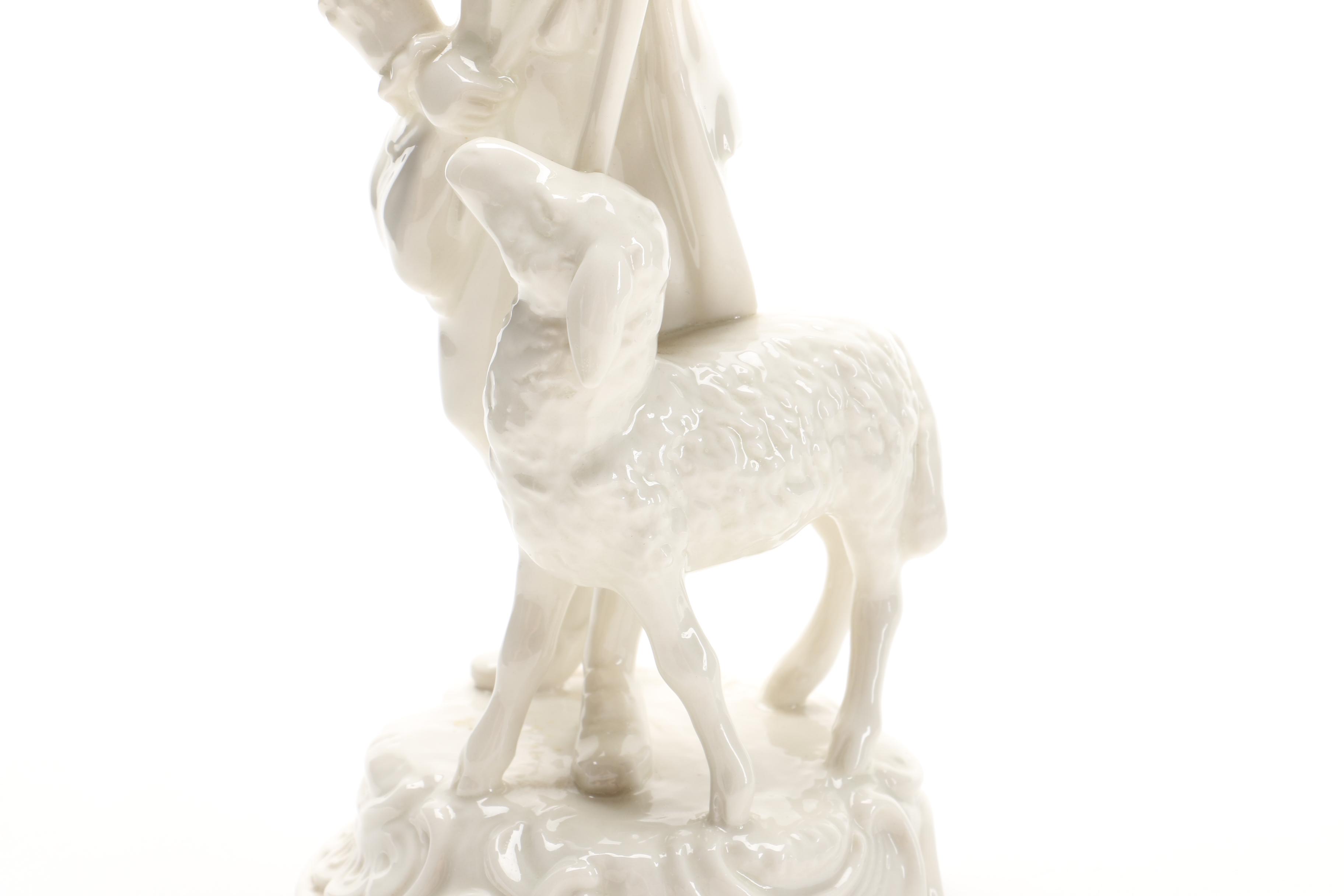 Goebel Gerhard Bochmann "Shepherd Boy" Porcelain Figurine