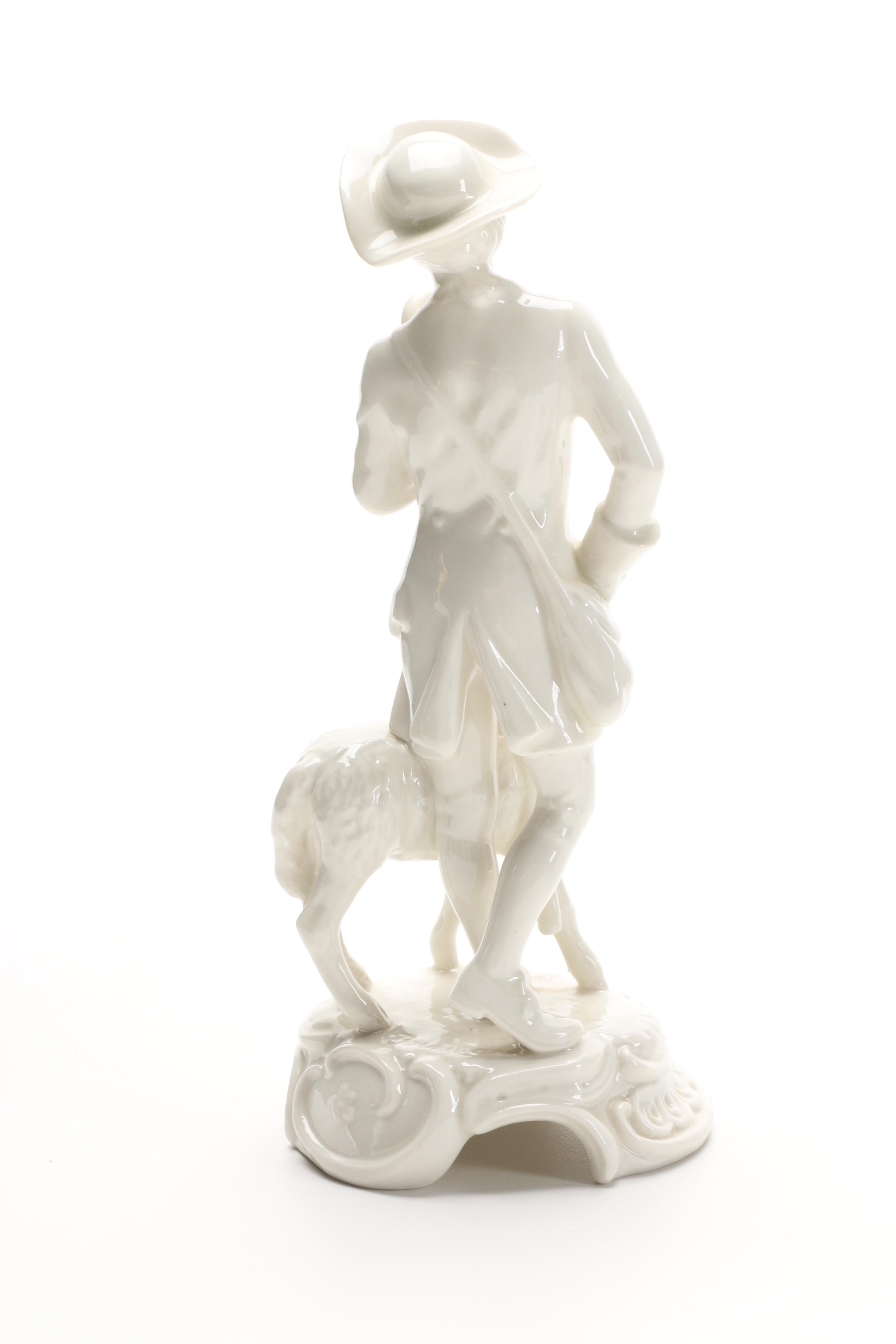 Goebel Gerhard Bochmann "Shepherd Boy" Porcelain Figurine