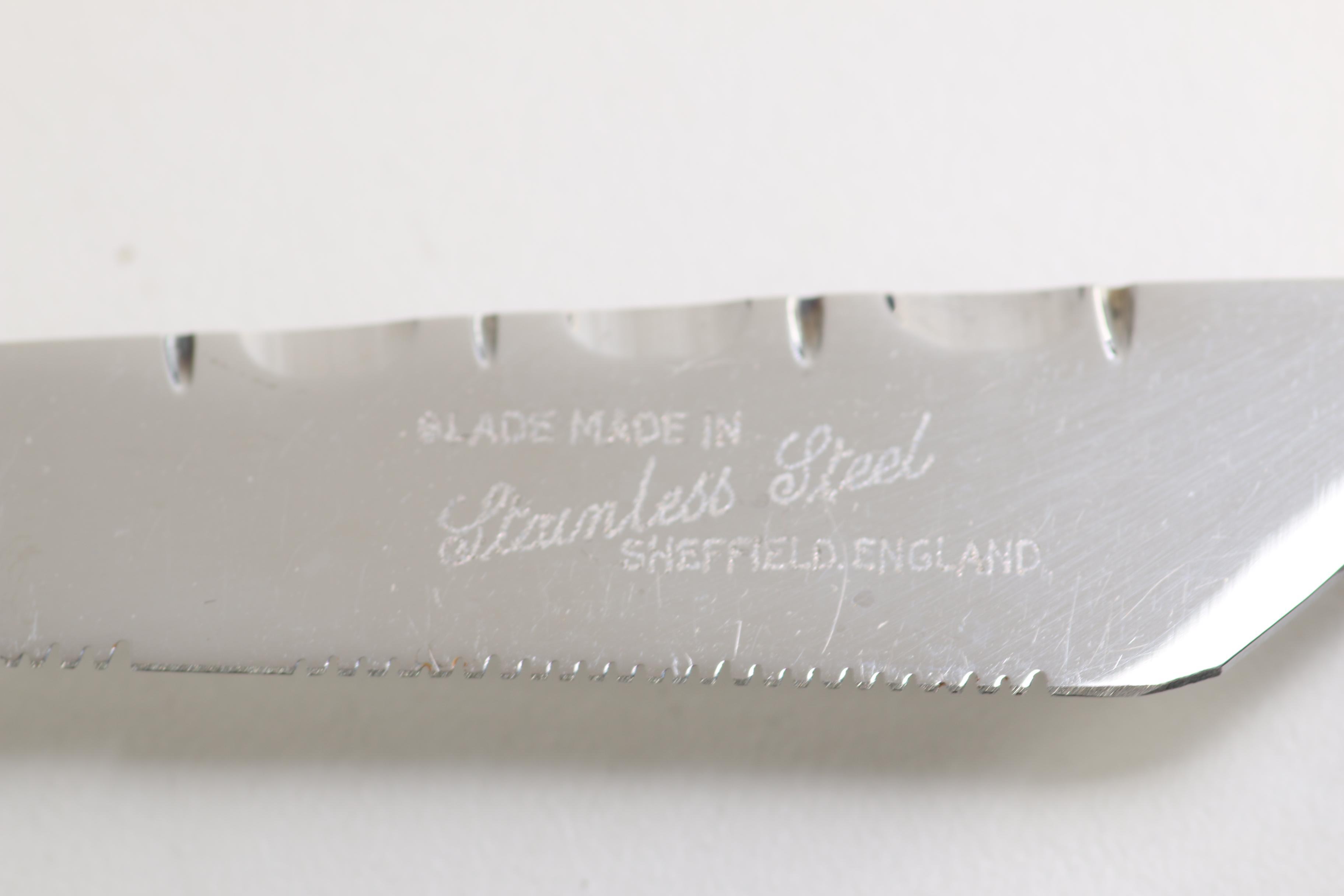 Dominick and Haff "Broad Antique" Sterling Silver Flatware Set With Presentation Case