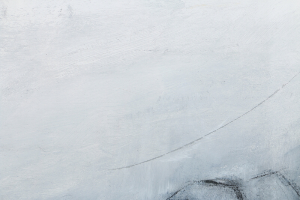 2005 Milenko Katic Original Mixed Media Drawing of Horses