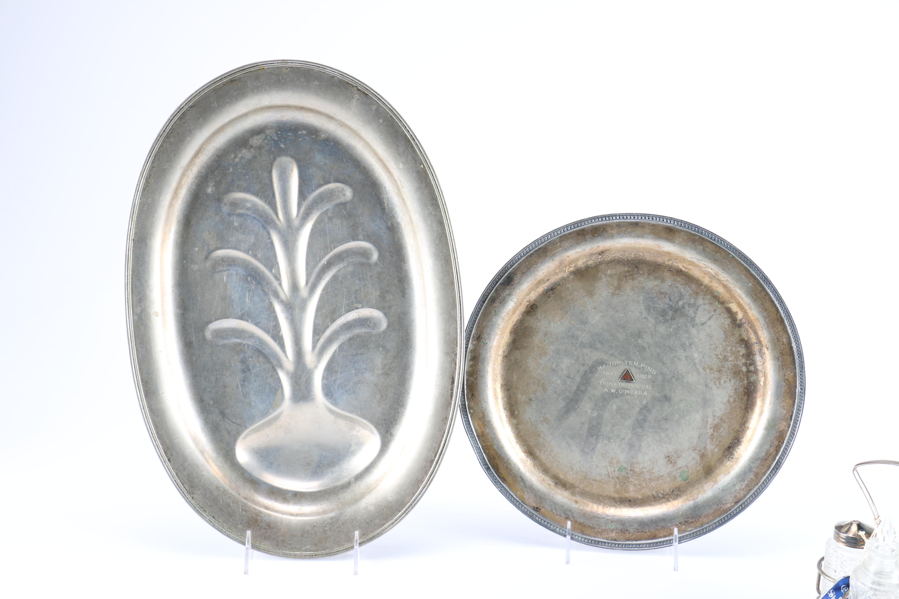 Reed & Barton "1702" Vegetable Bowl and Other Unique Silver Plate