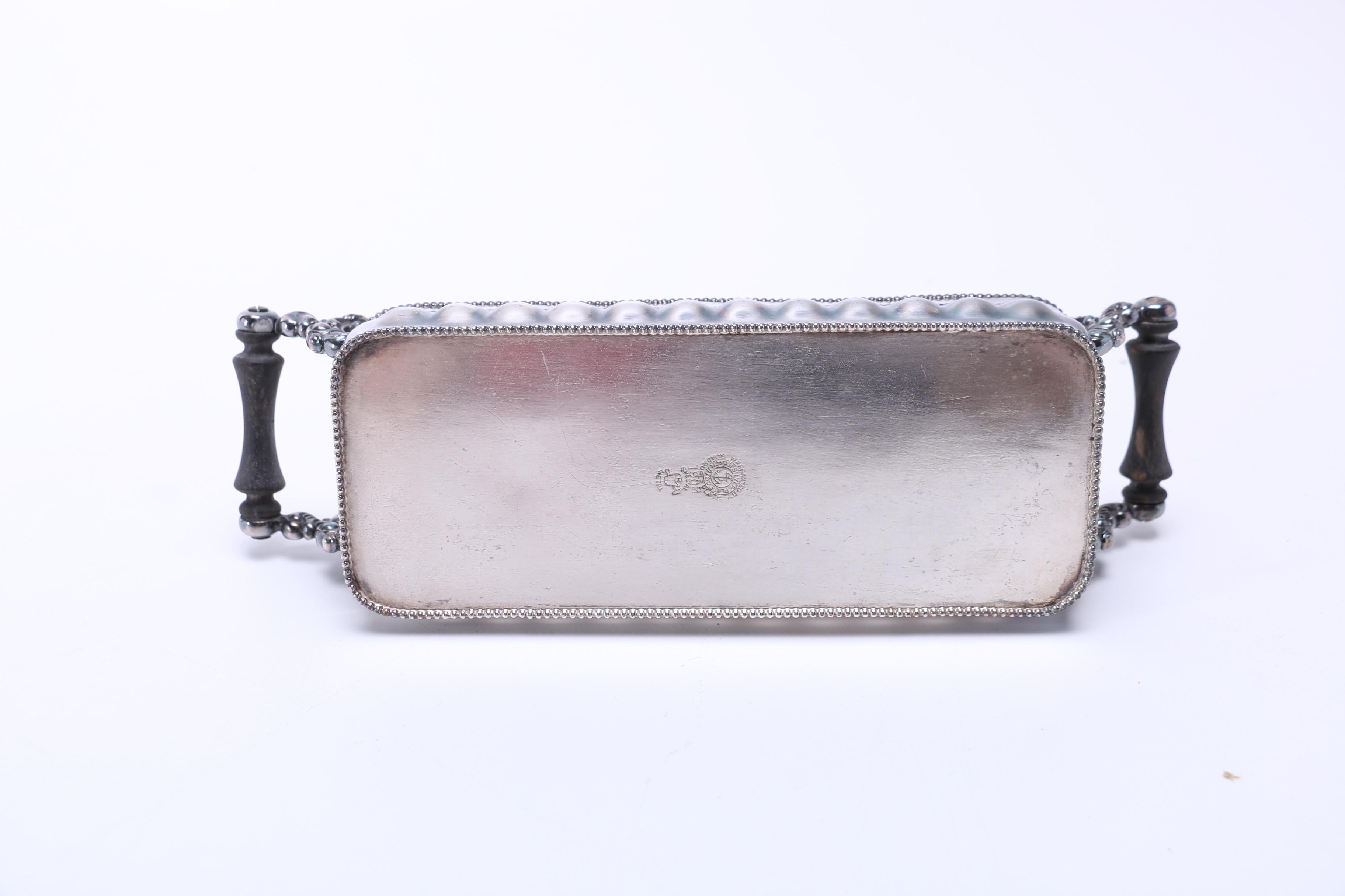 Silver Plate and Aluminum Serving and Décor Pieces Featuring Corbell & Co.