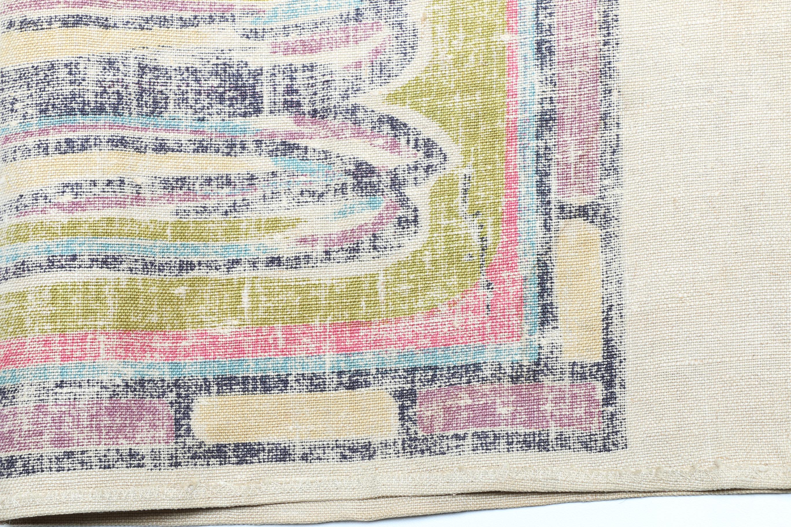 Art Print on Linen Wall Hanging