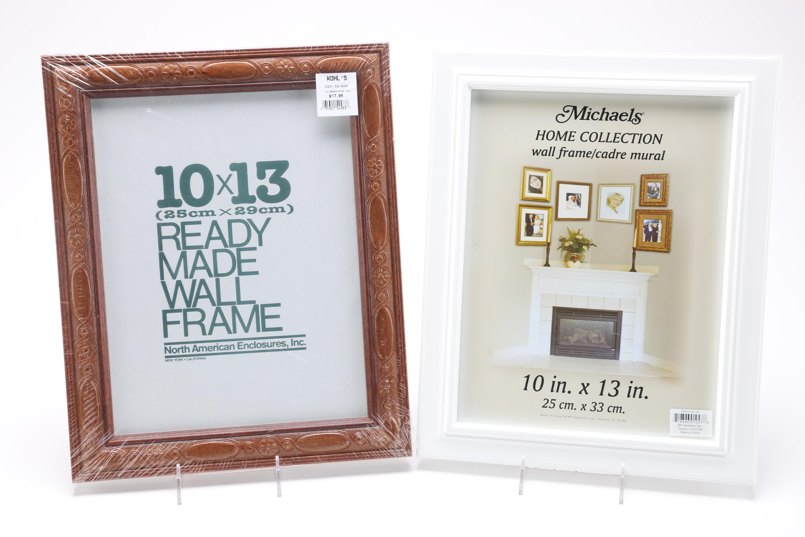 Assorted Wall Picture Frames Featuring Home Images