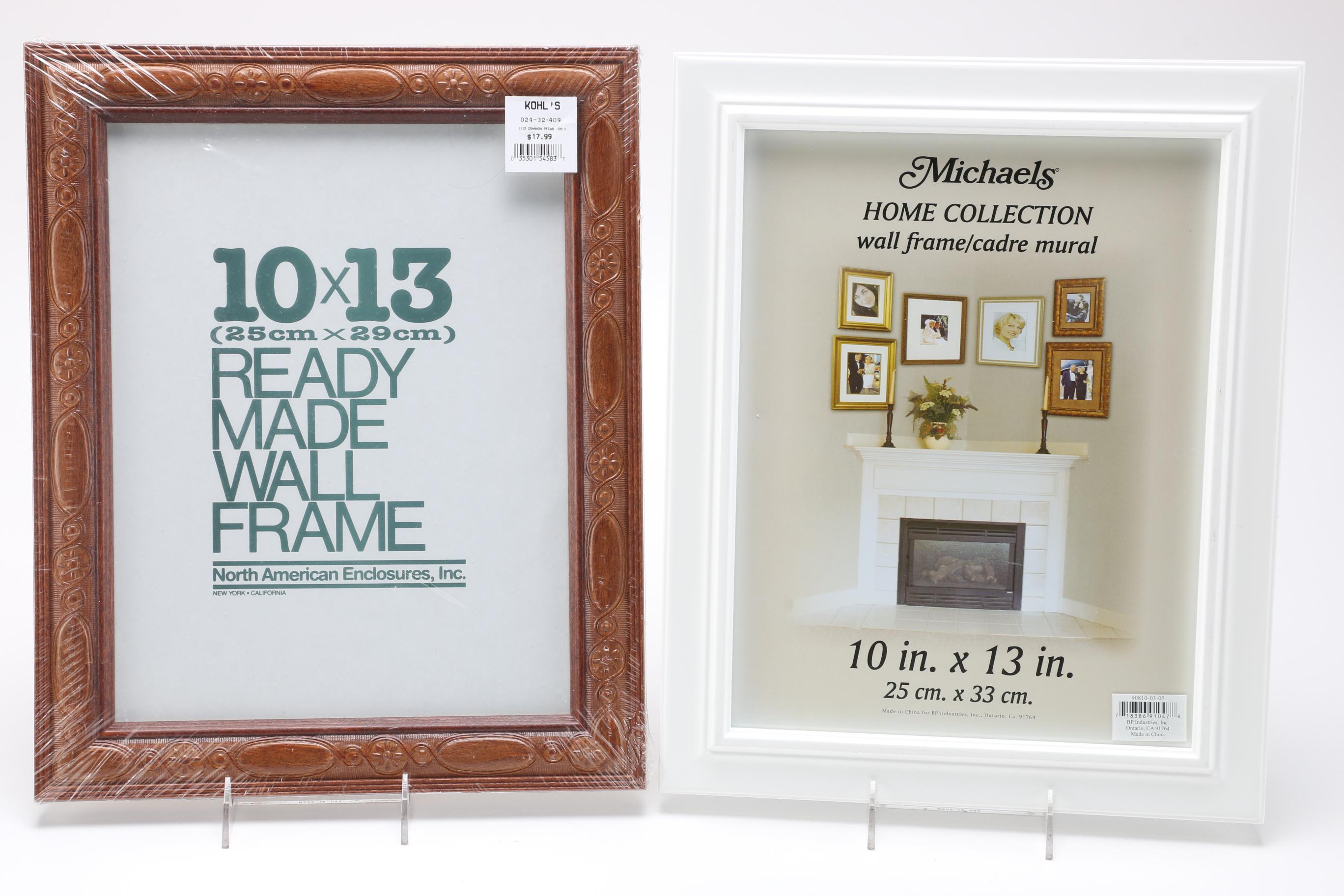 Assorted Wall Picture Frames Featuring Home Images