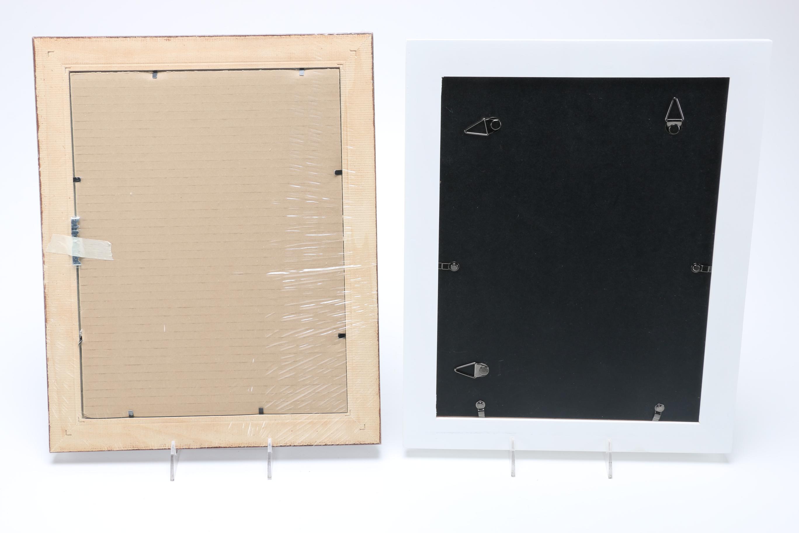 Assorted Wall Picture Frames Featuring Home Images