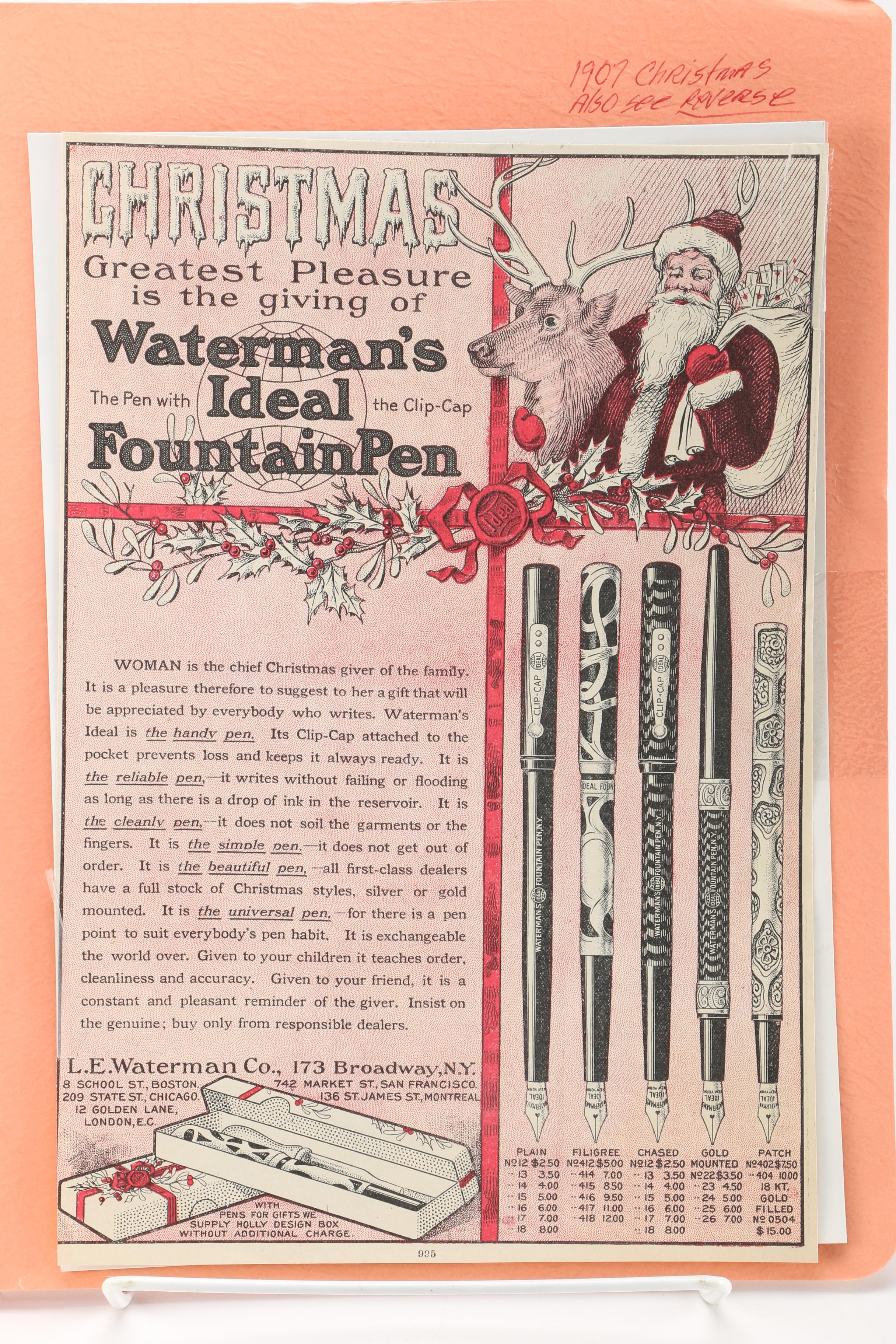 Early to Mid 20th Century Books and Ephemera