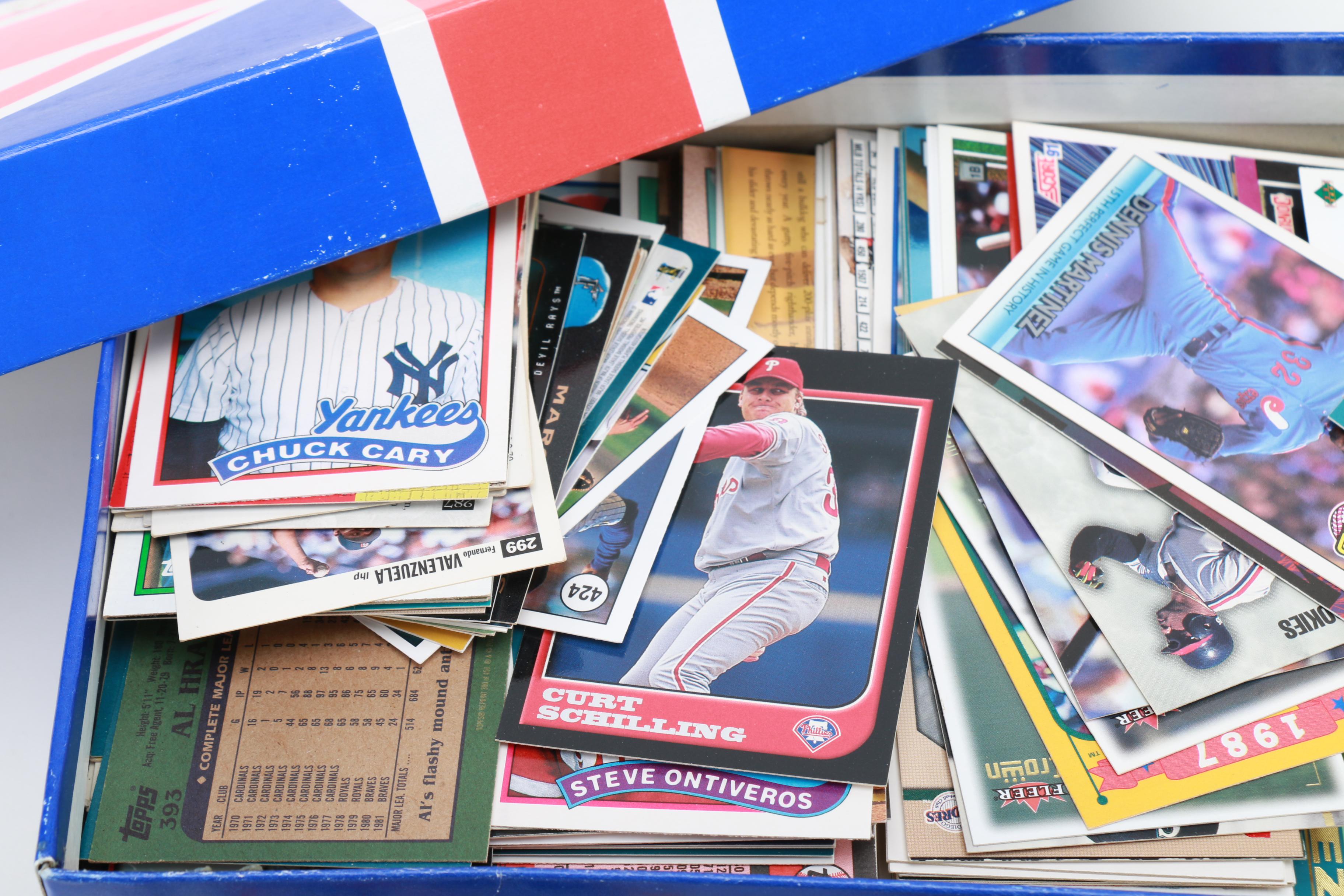 Group of 1980s and 90s Baseball Cards