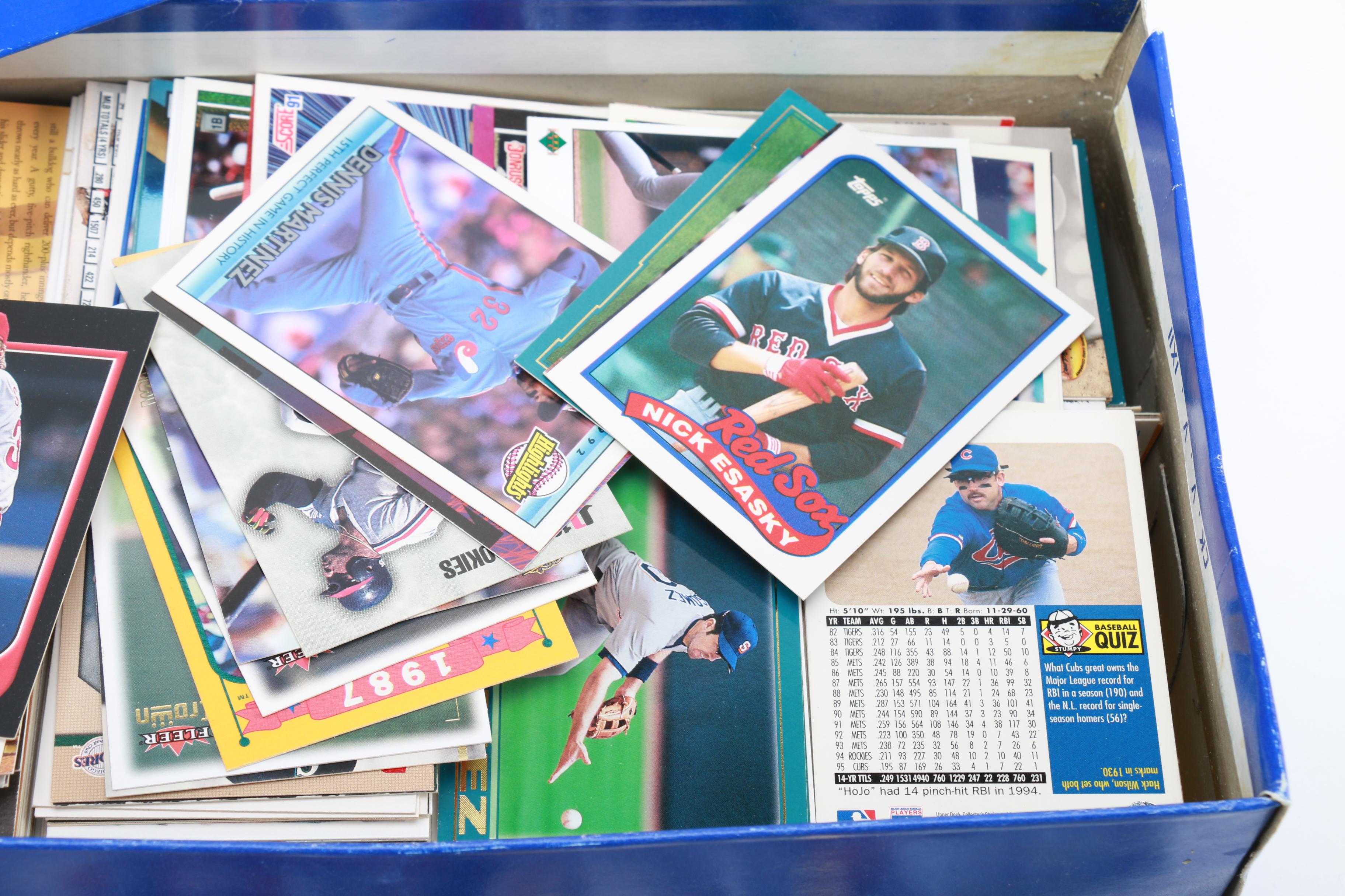 Group of 1980s and 90s Baseball Cards