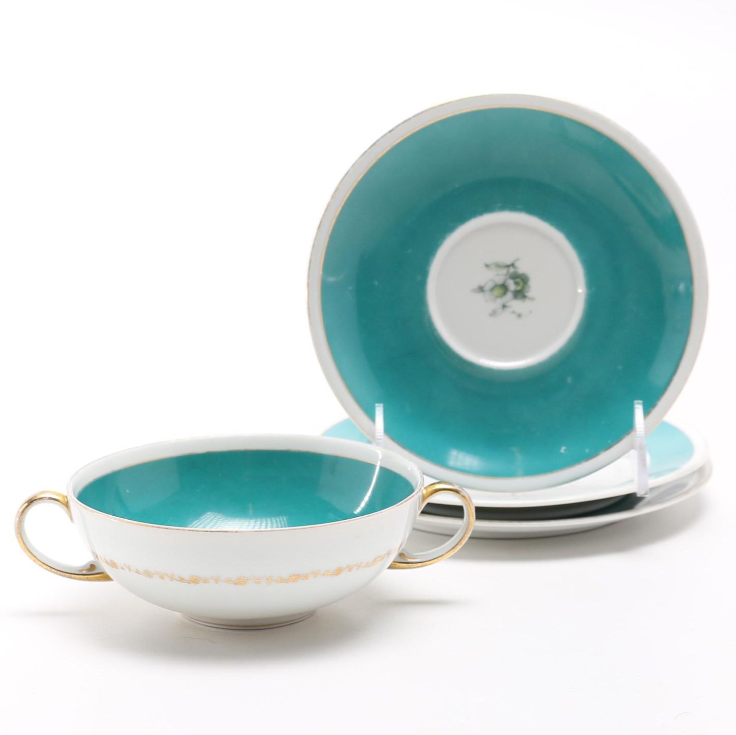 Late 1940s Royal Bayreuth Porcelain Tableware