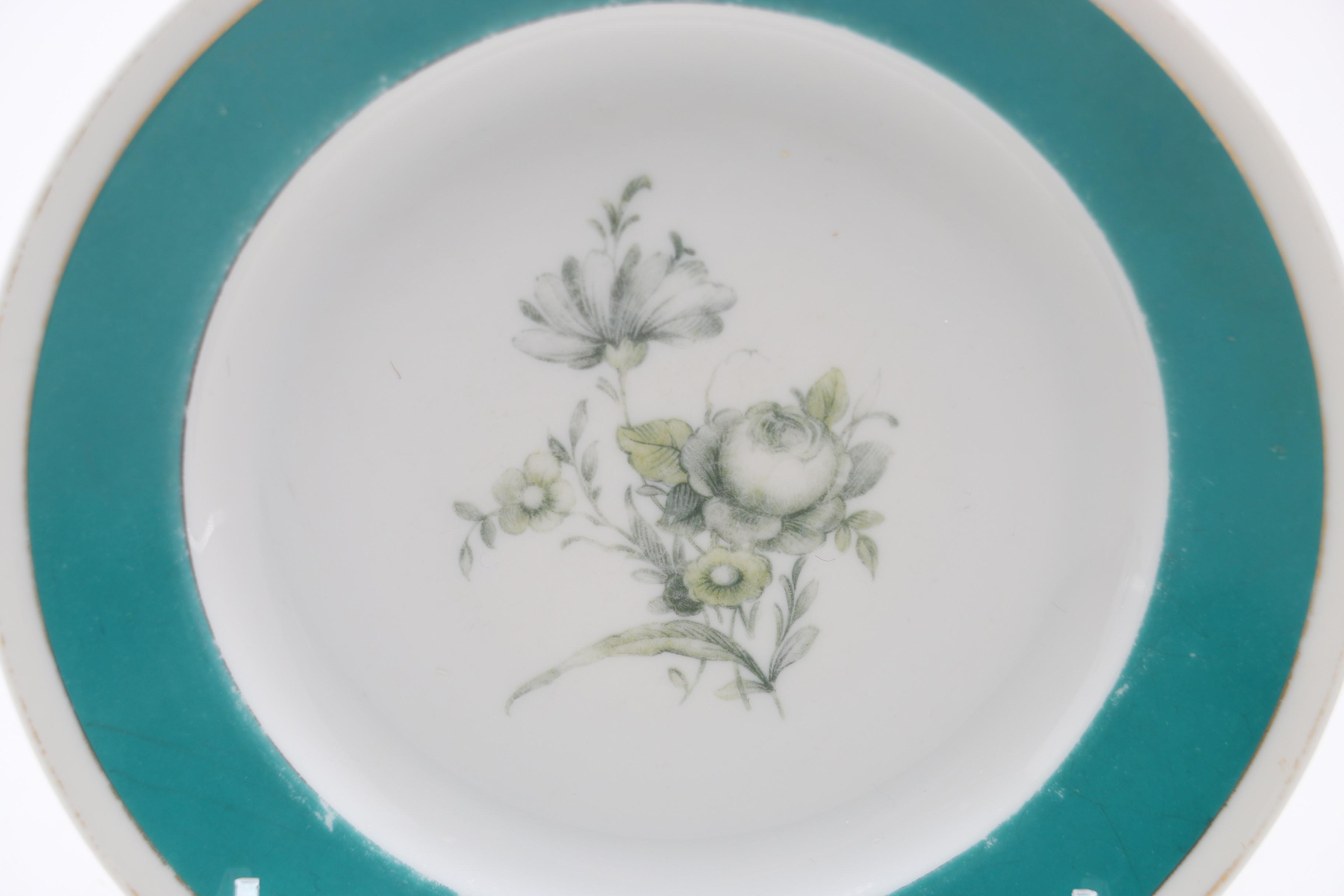 Late 1940s Royal Bayreuth Porcelain Tableware