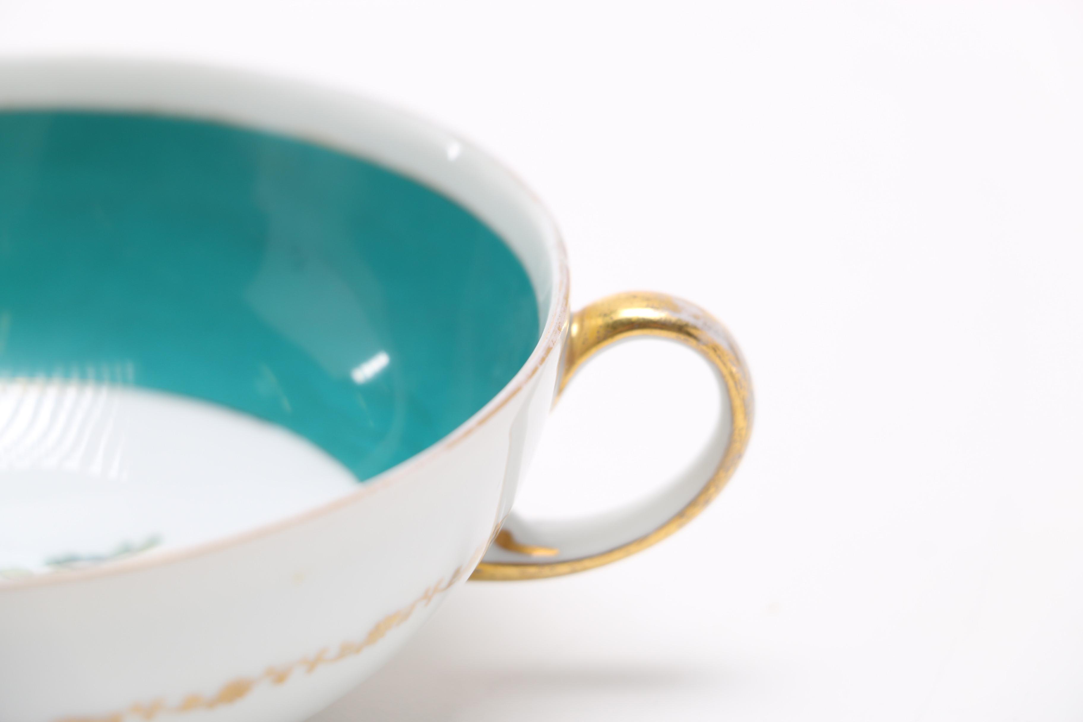 Late 1940s Royal Bayreuth Porcelain Tableware