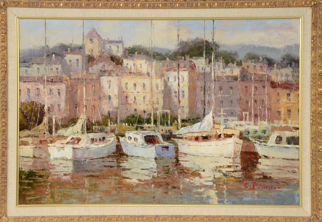 C. Francis Original Oil Painting on Canvas