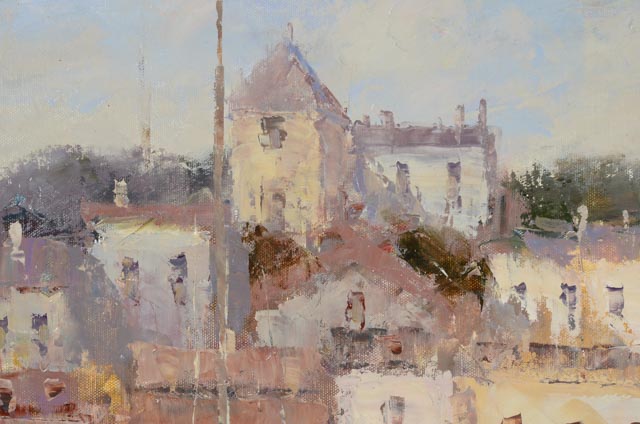 C. Francis Original Oil Painting on Canvas