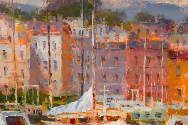 C. Francis Original Oil Painting on Canvas