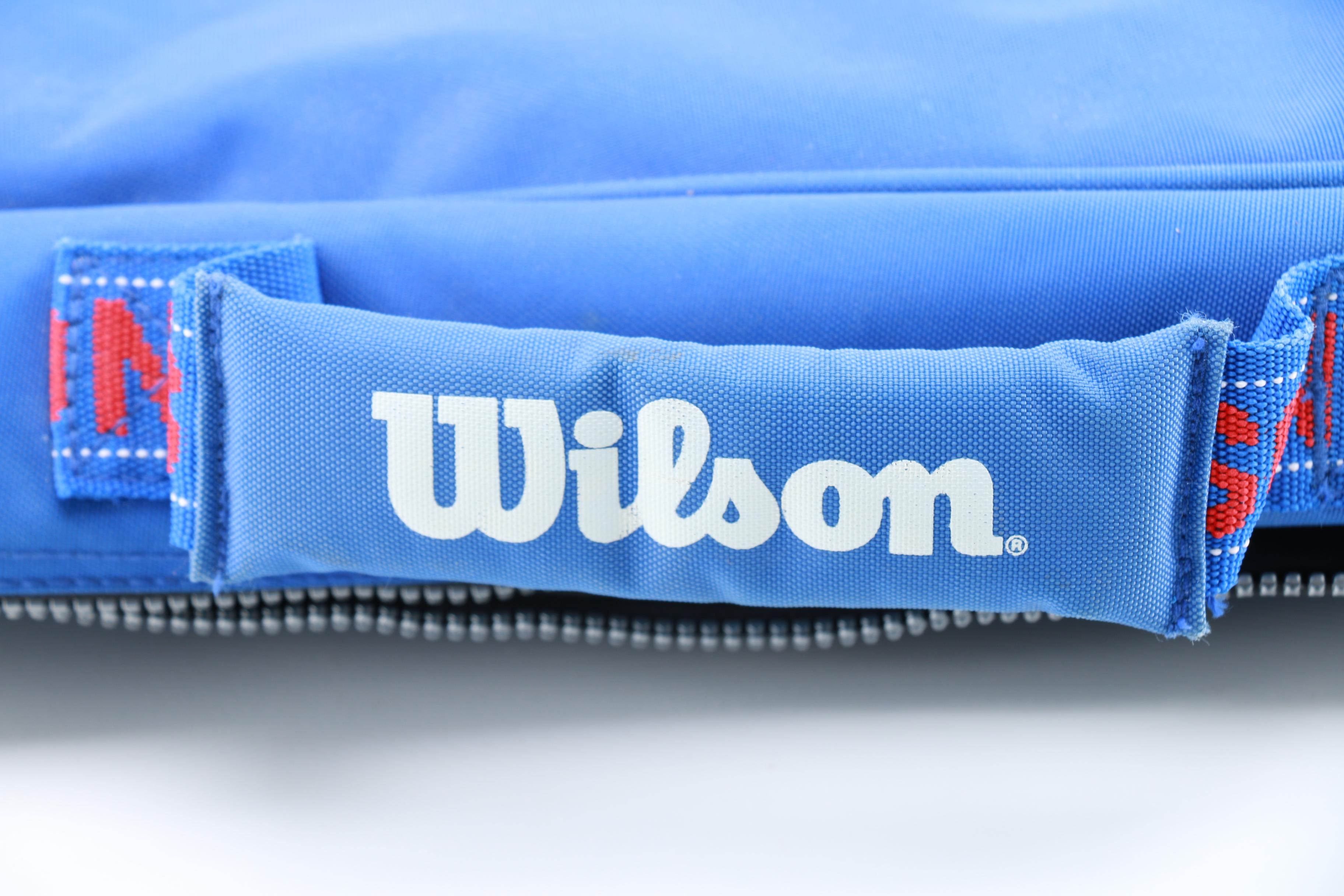 Signed US Open Wilson Tennis Racket Bag