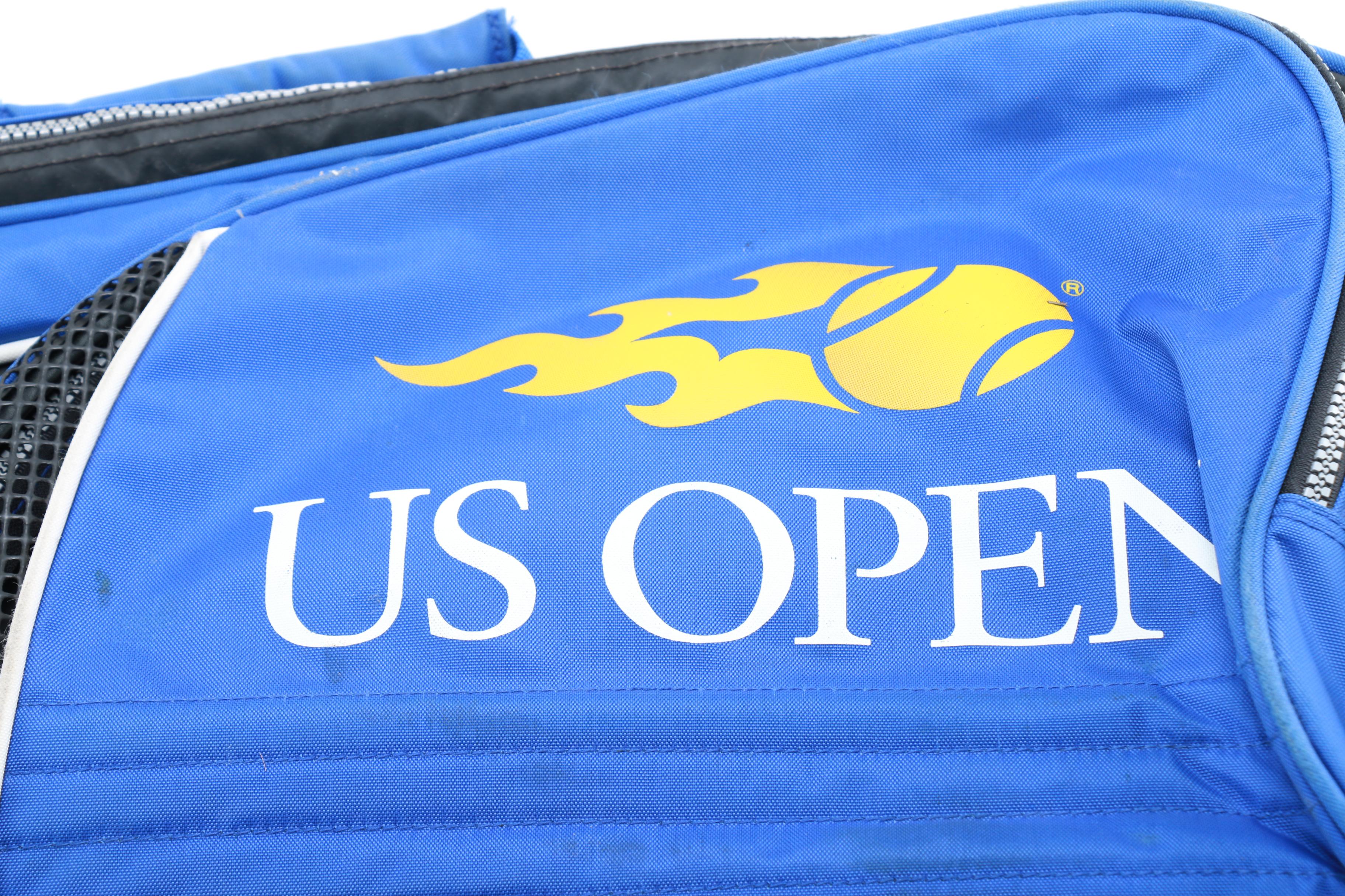 Signed US Open Wilson Tennis Racket Bag