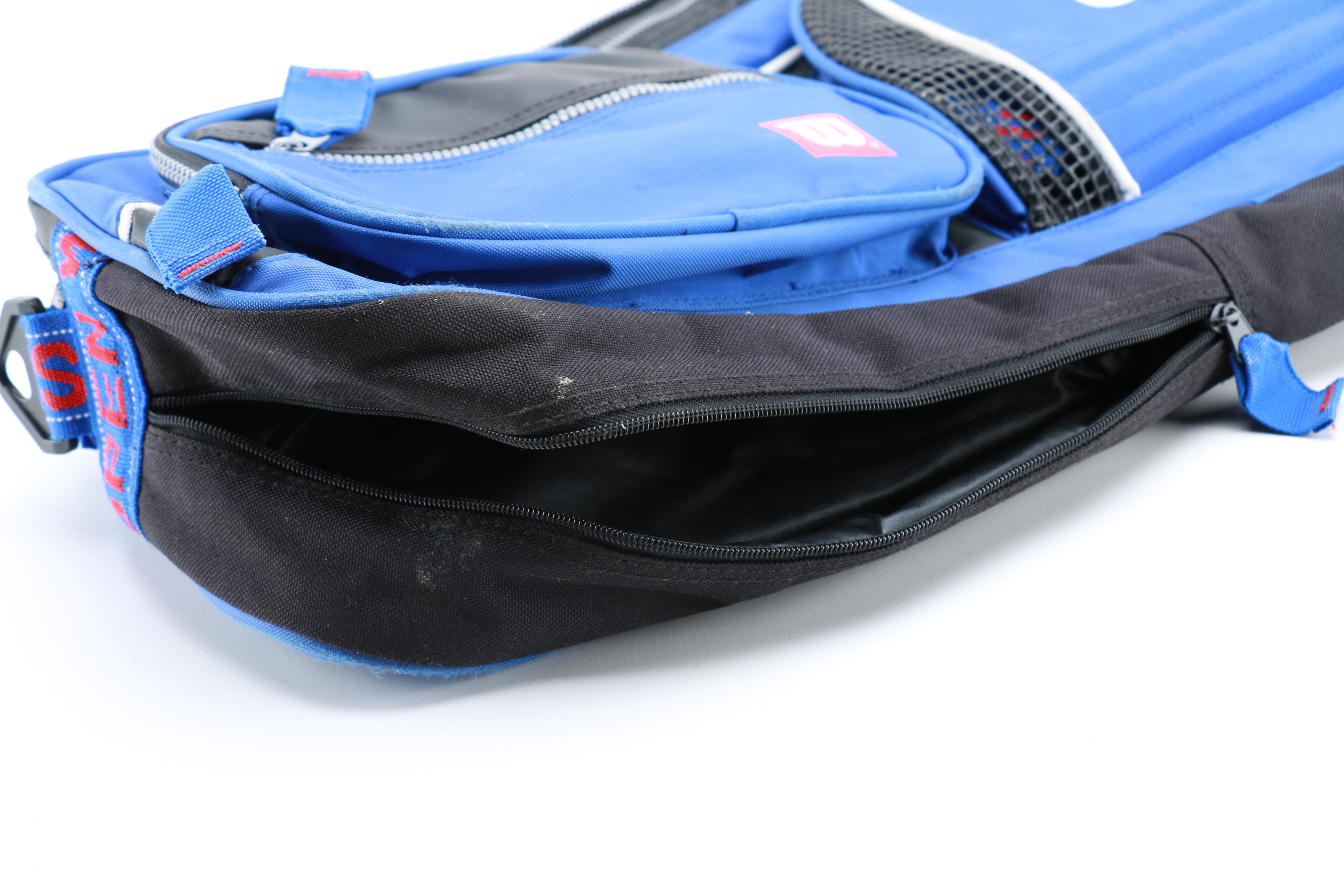 Signed US Open Wilson Tennis Racket Bag