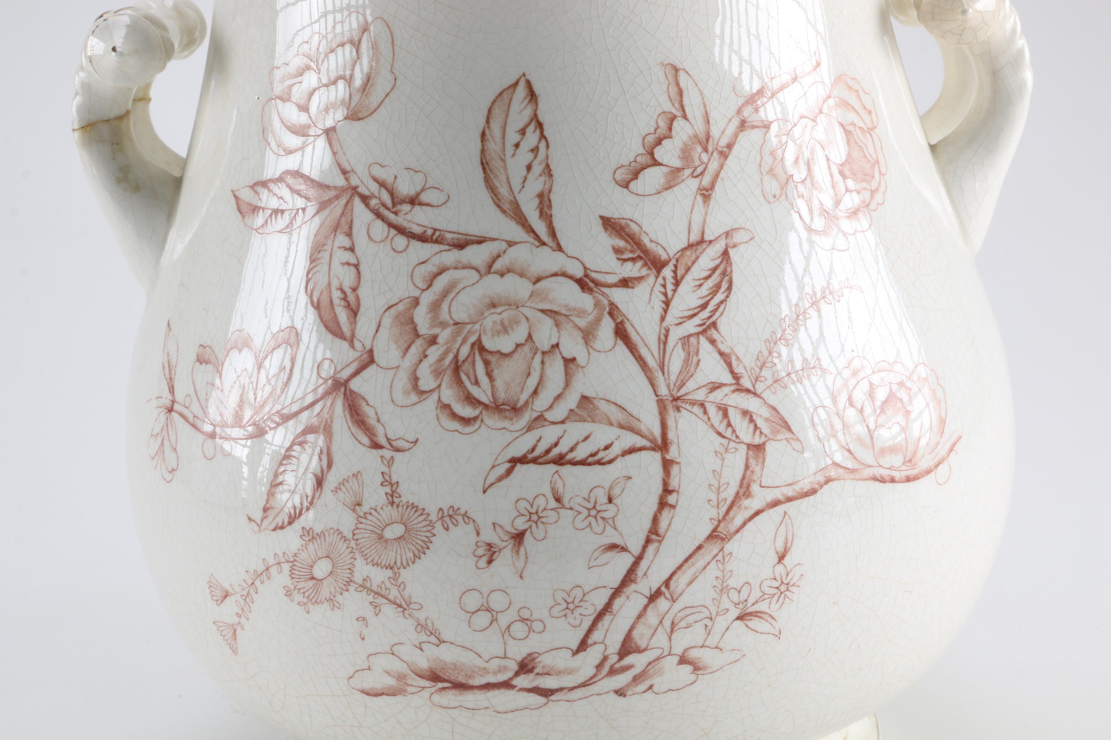 Victorian Transfer Printed Slop Bucket