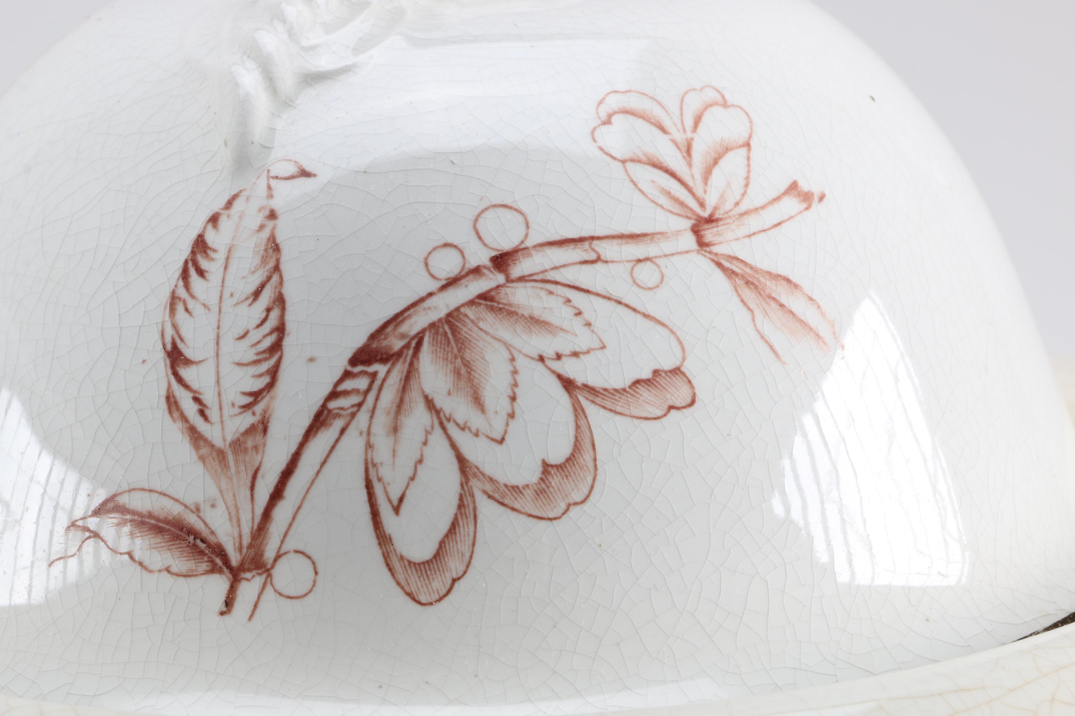 Victorian Transfer Printed Slop Bucket