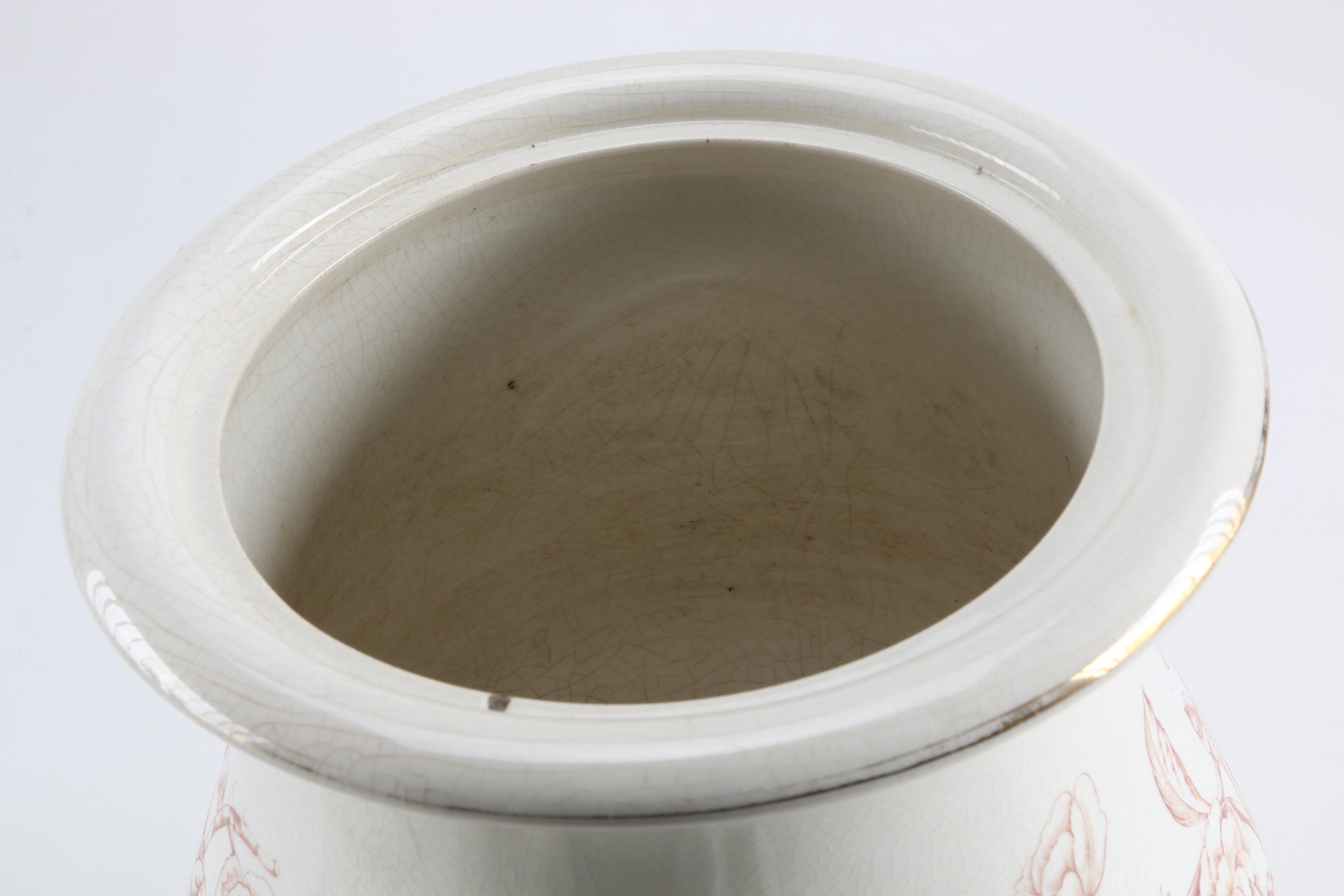 Victorian Transfer Printed Slop Bucket