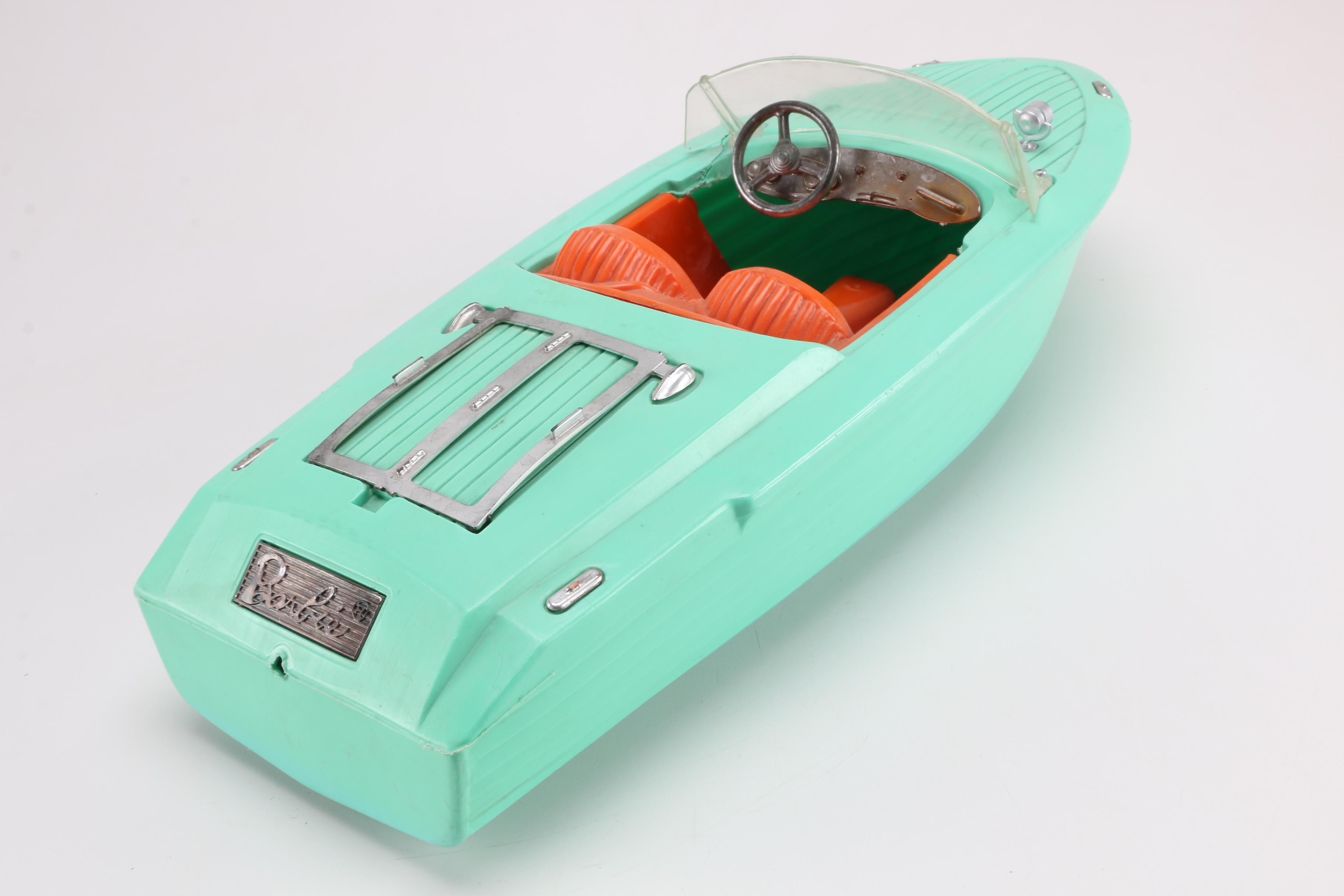 Original 1961 Ken Doll with 1964 Irwin Speed Boat
