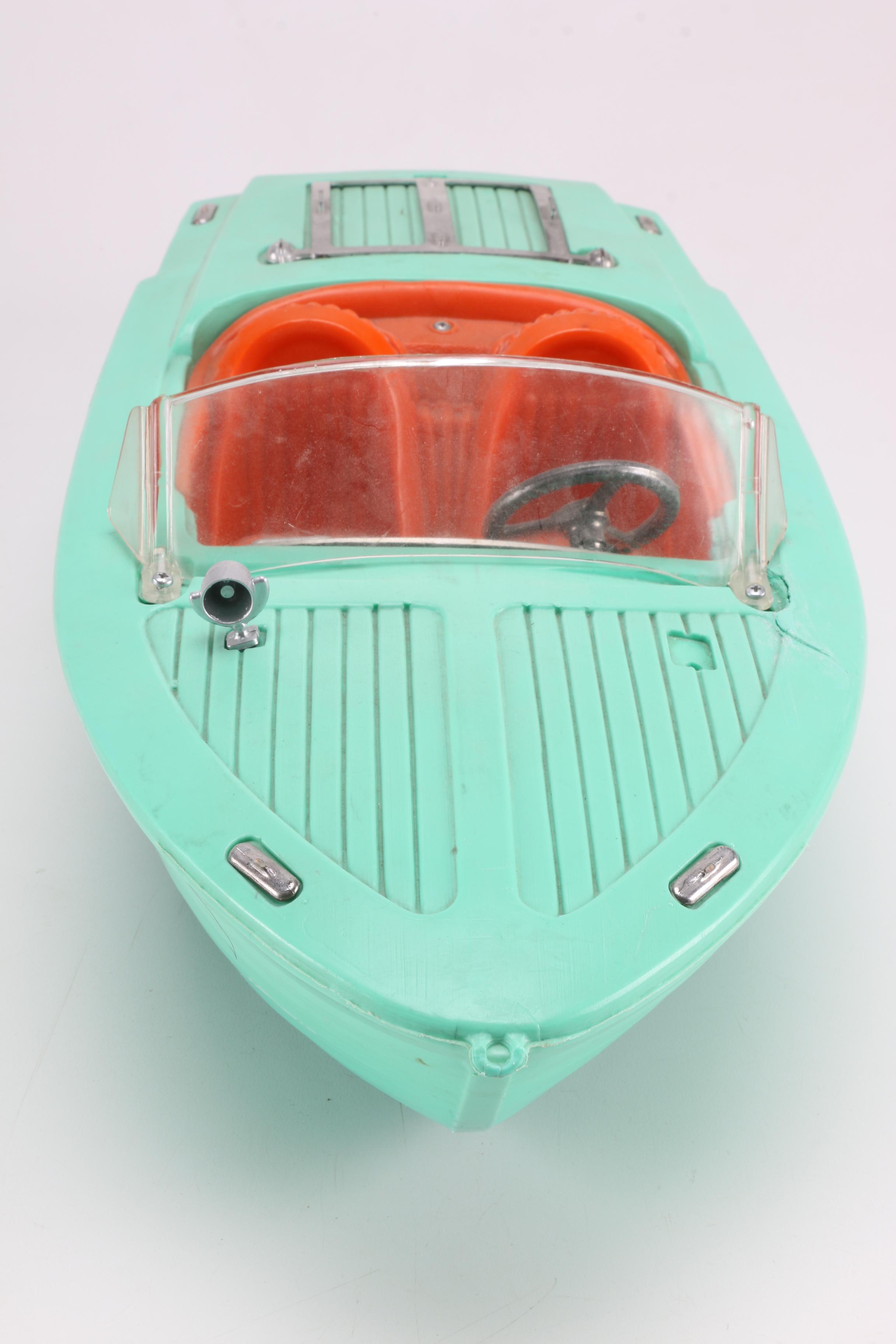 Original 1961 Ken Doll with 1964 Irwin Speed Boat