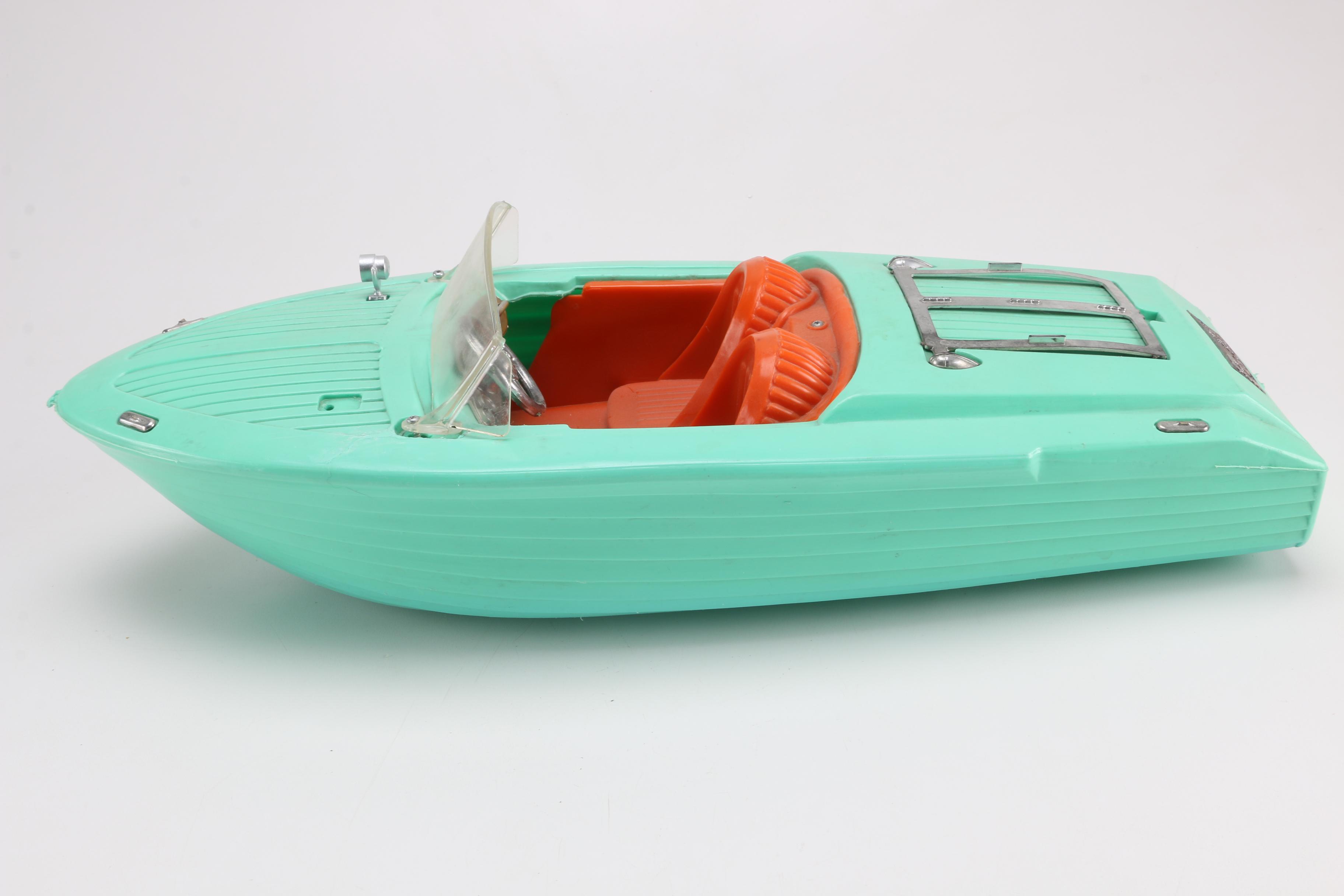 Original 1961 Ken Doll with 1964 Irwin Speed Boat