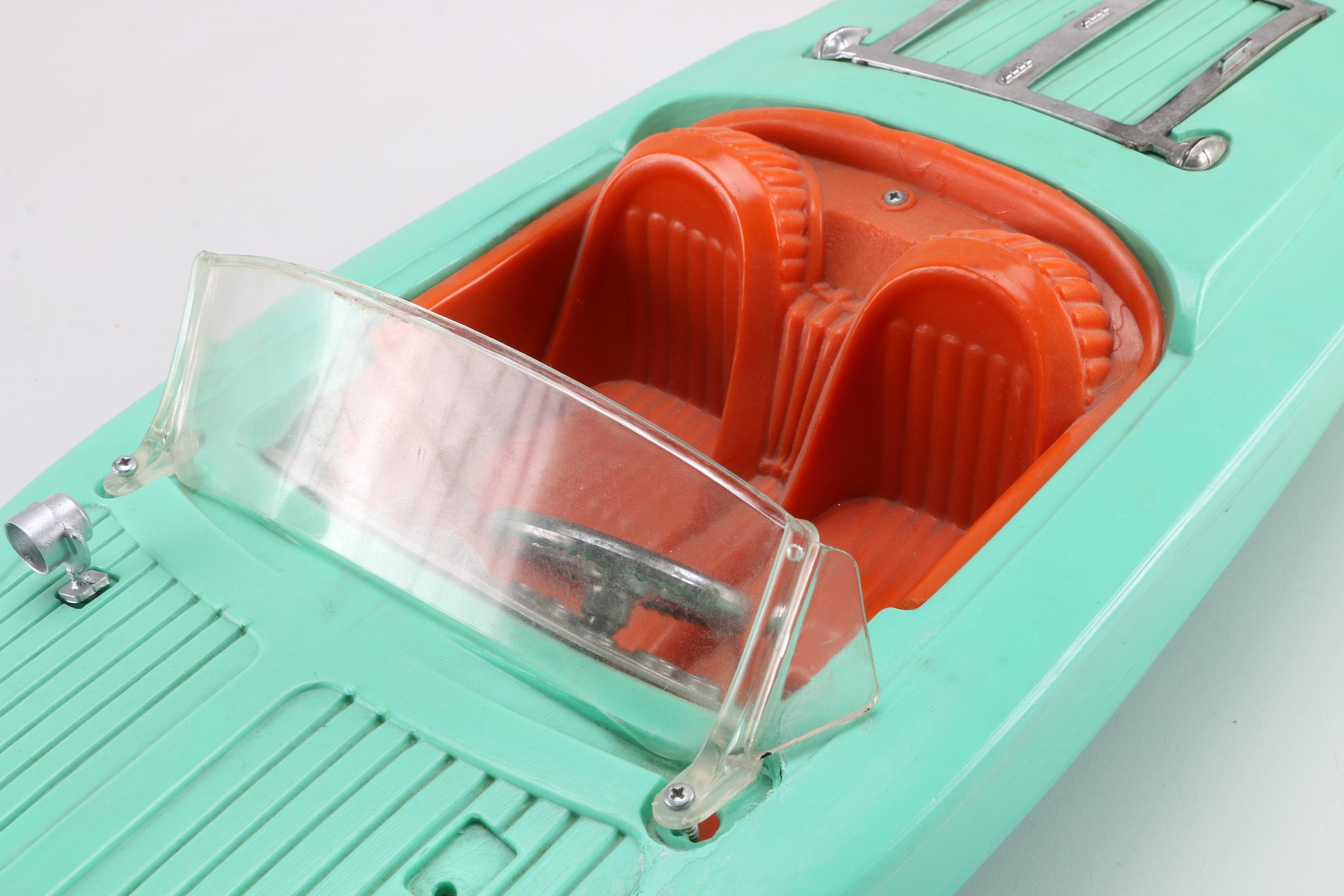 Original 1961 Ken Doll with 1964 Irwin Speed Boat