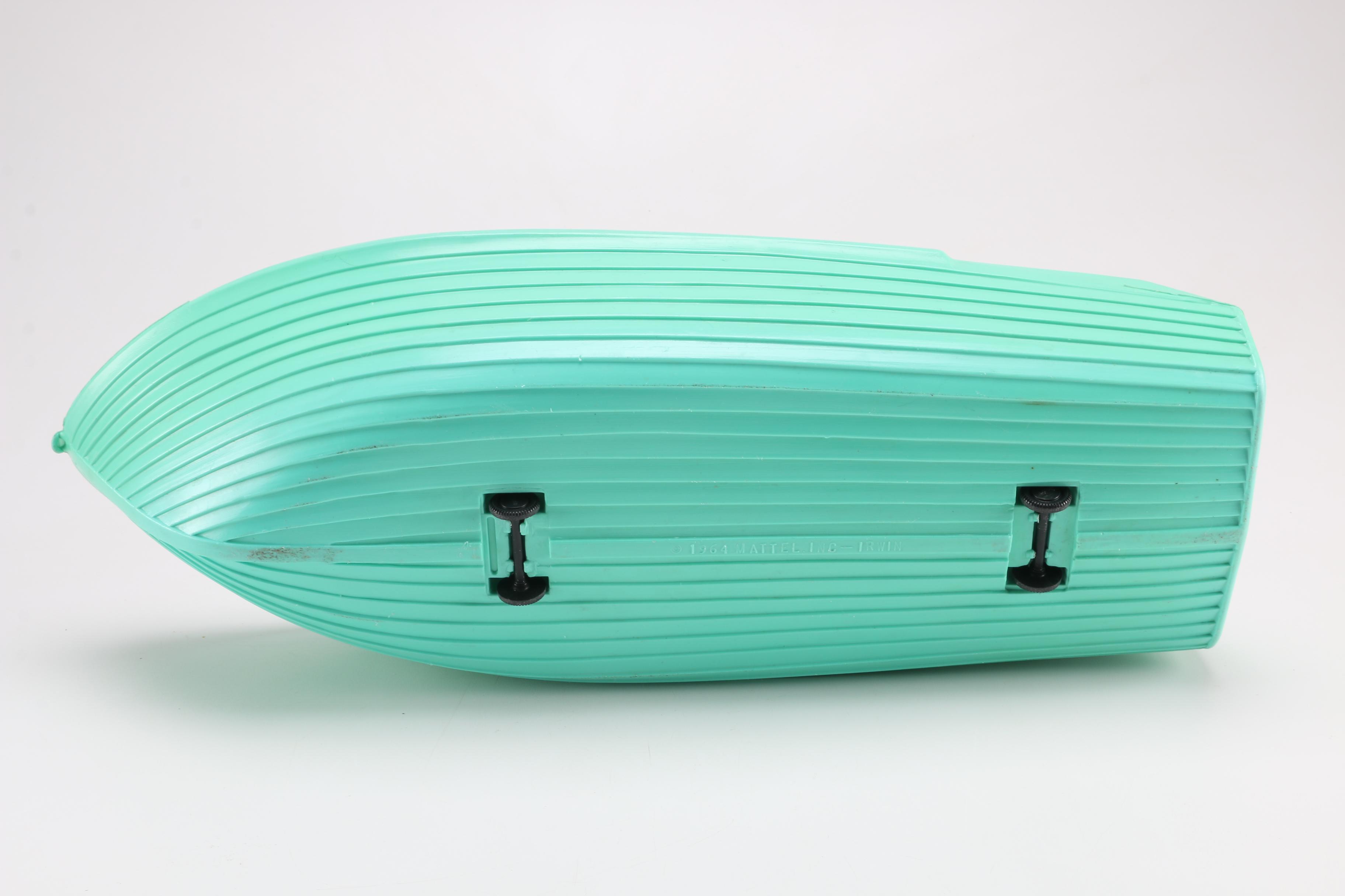 Original 1961 Ken Doll with 1964 Irwin Speed Boat