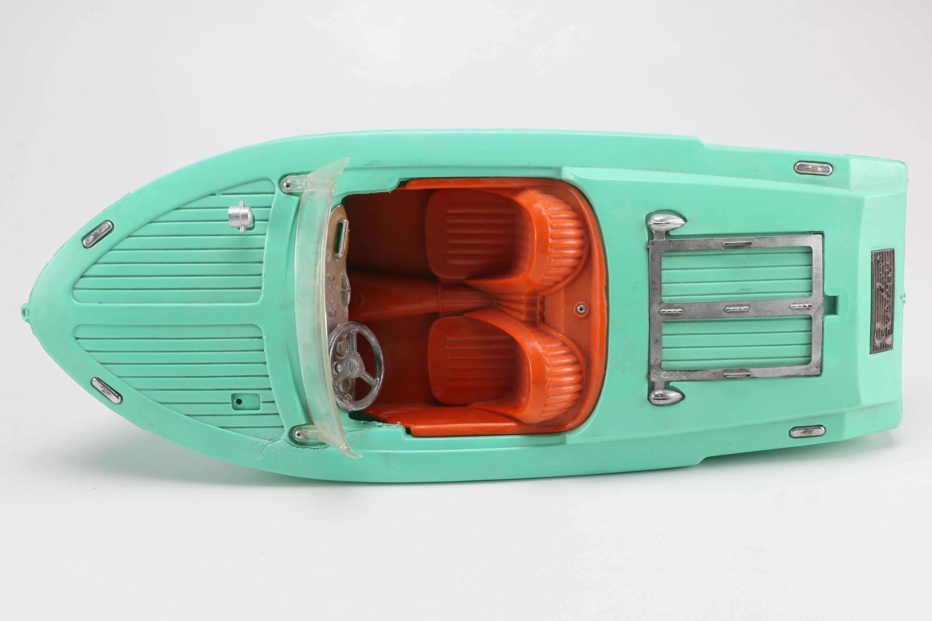 Original 1961 Ken Doll with 1964 Irwin Speed Boat