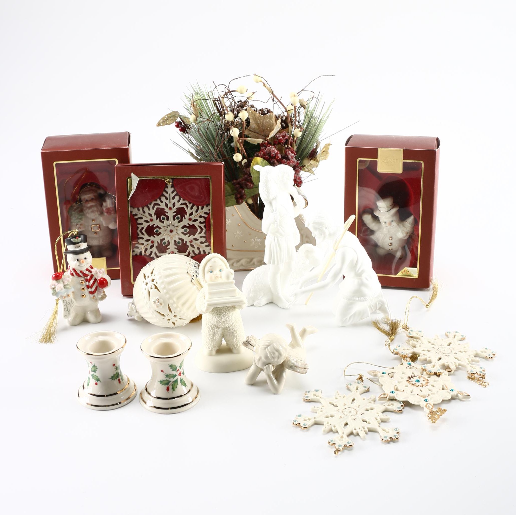 Lenox Nativity Figurines, Ornaments and More