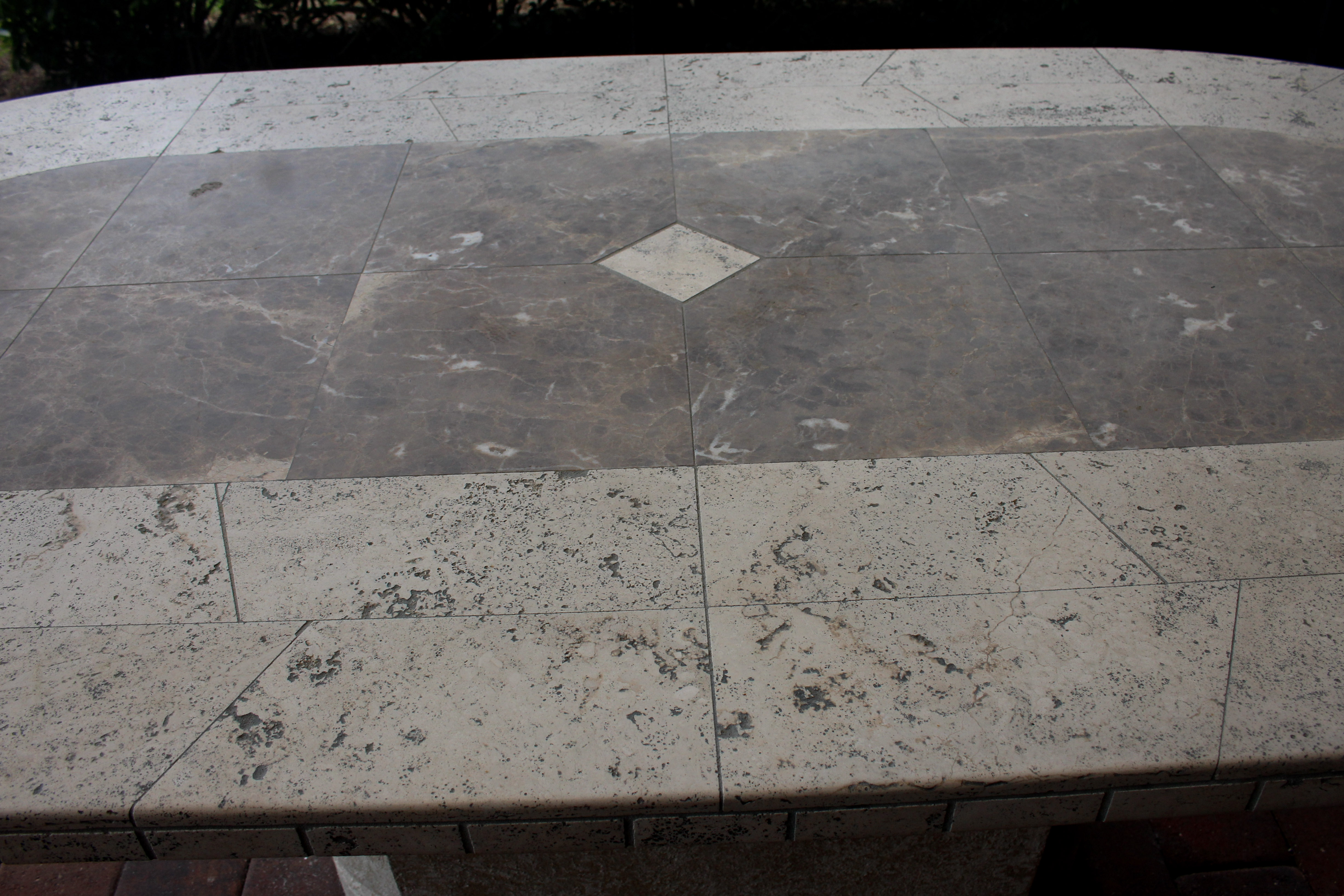 Ancient Mosaics Studio Patio Table and Cast Classics Chair Set