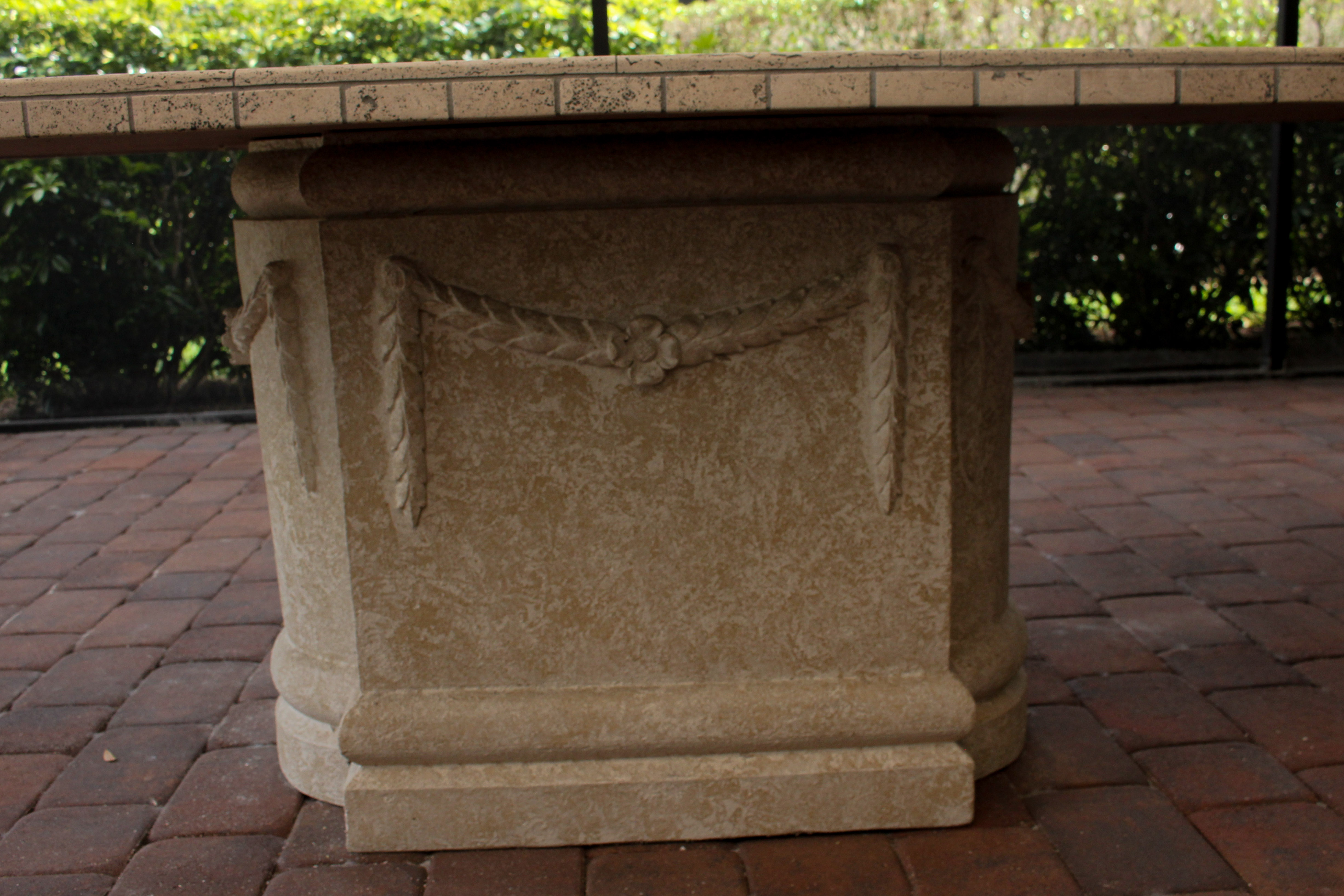 Ancient Mosaics Studio Patio Table and Cast Classics Chair Set