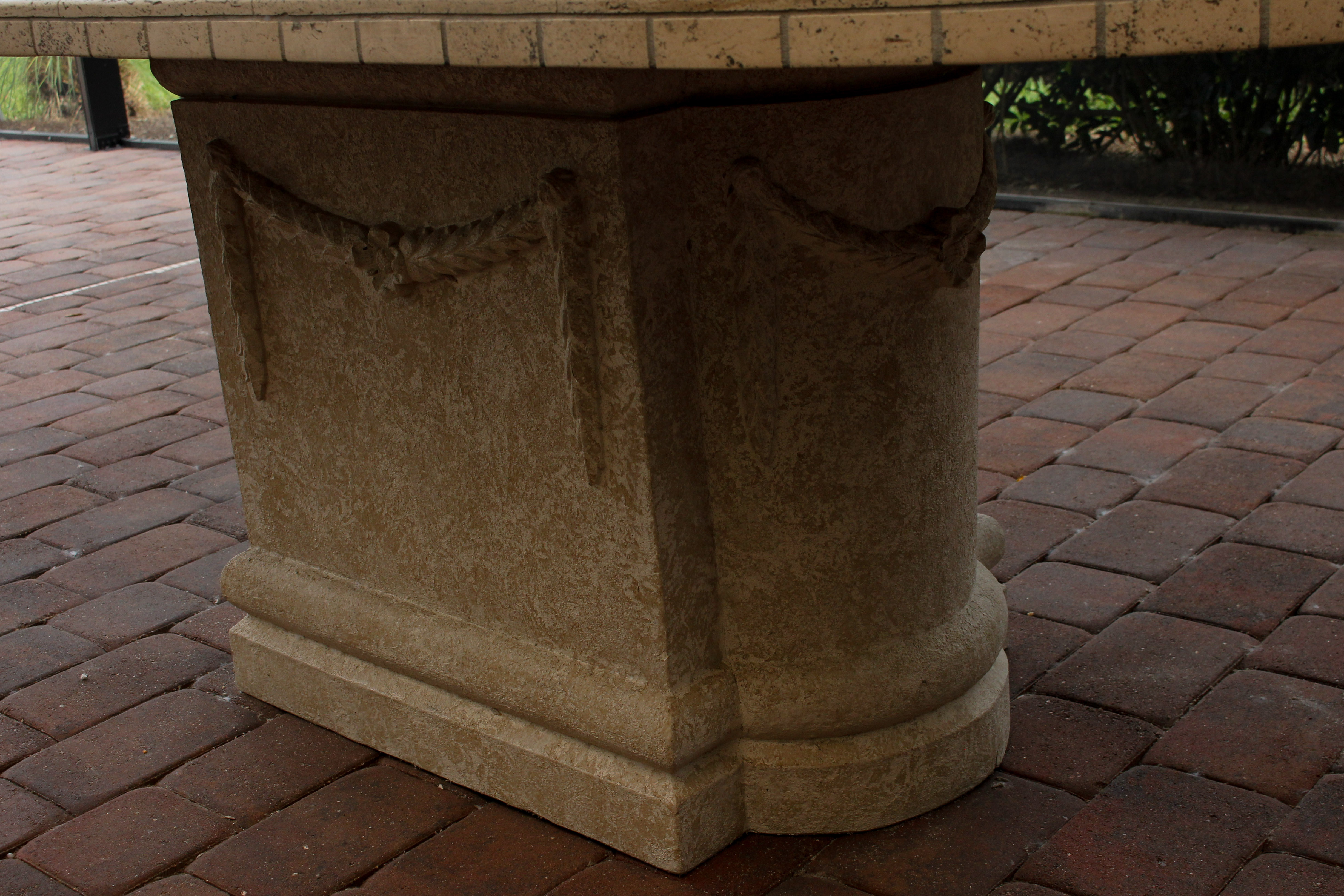 Ancient Mosaics Studio Patio Table and Cast Classics Chair Set