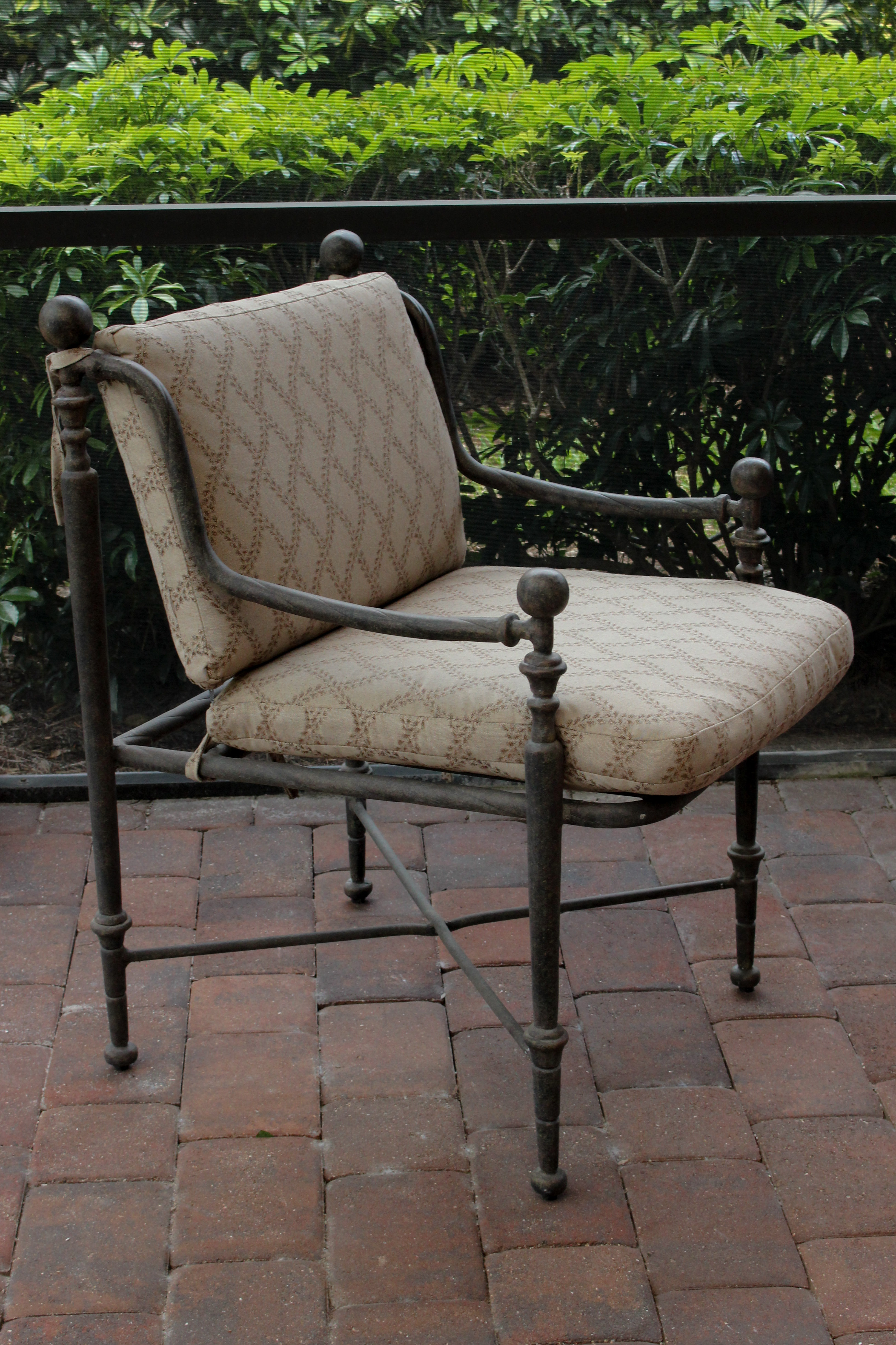 Ancient Mosaics Studio Patio Table and Cast Classics Chair Set