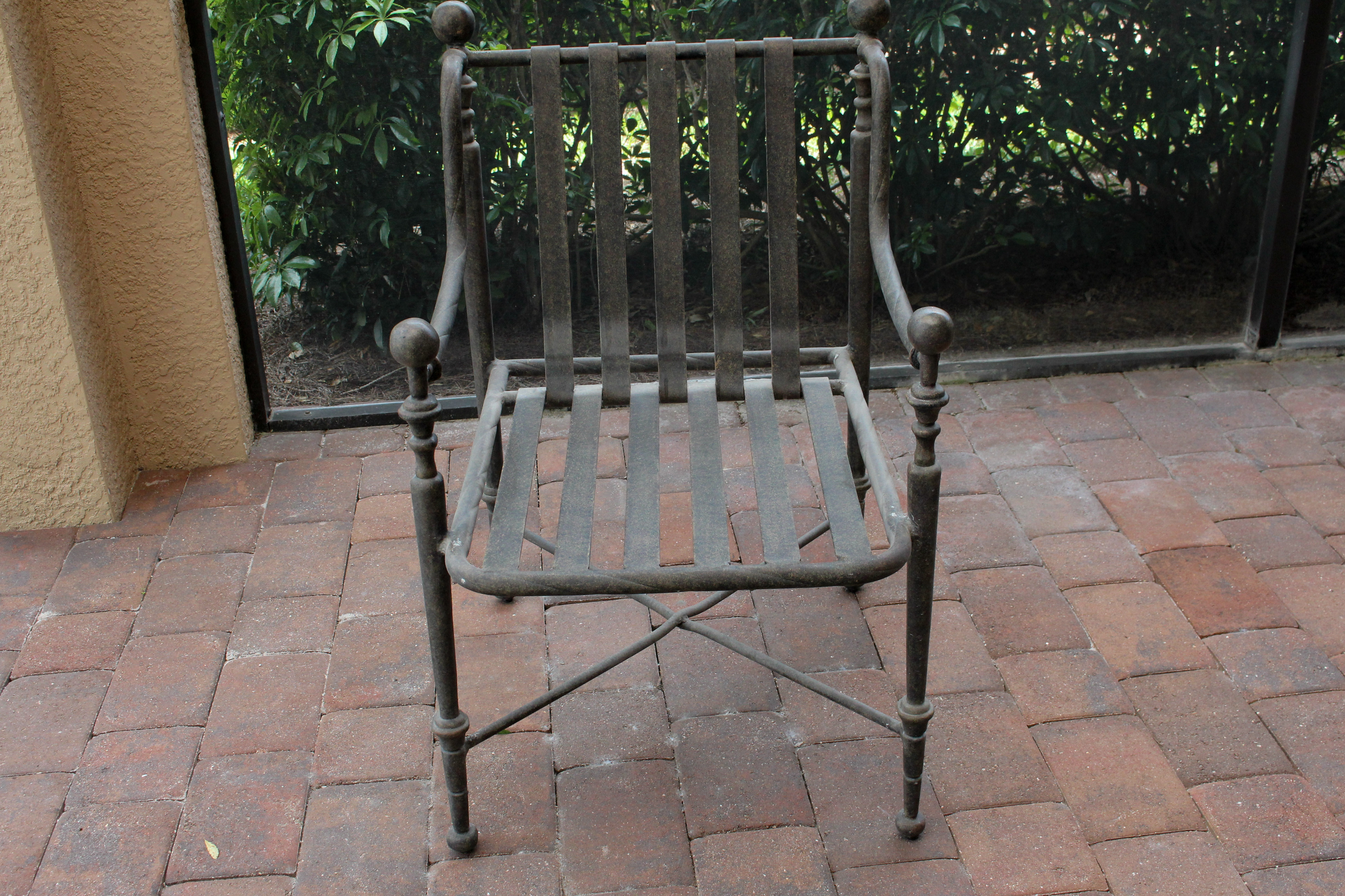 Ancient Mosaics Studio Patio Table and Cast Classics Chair Set