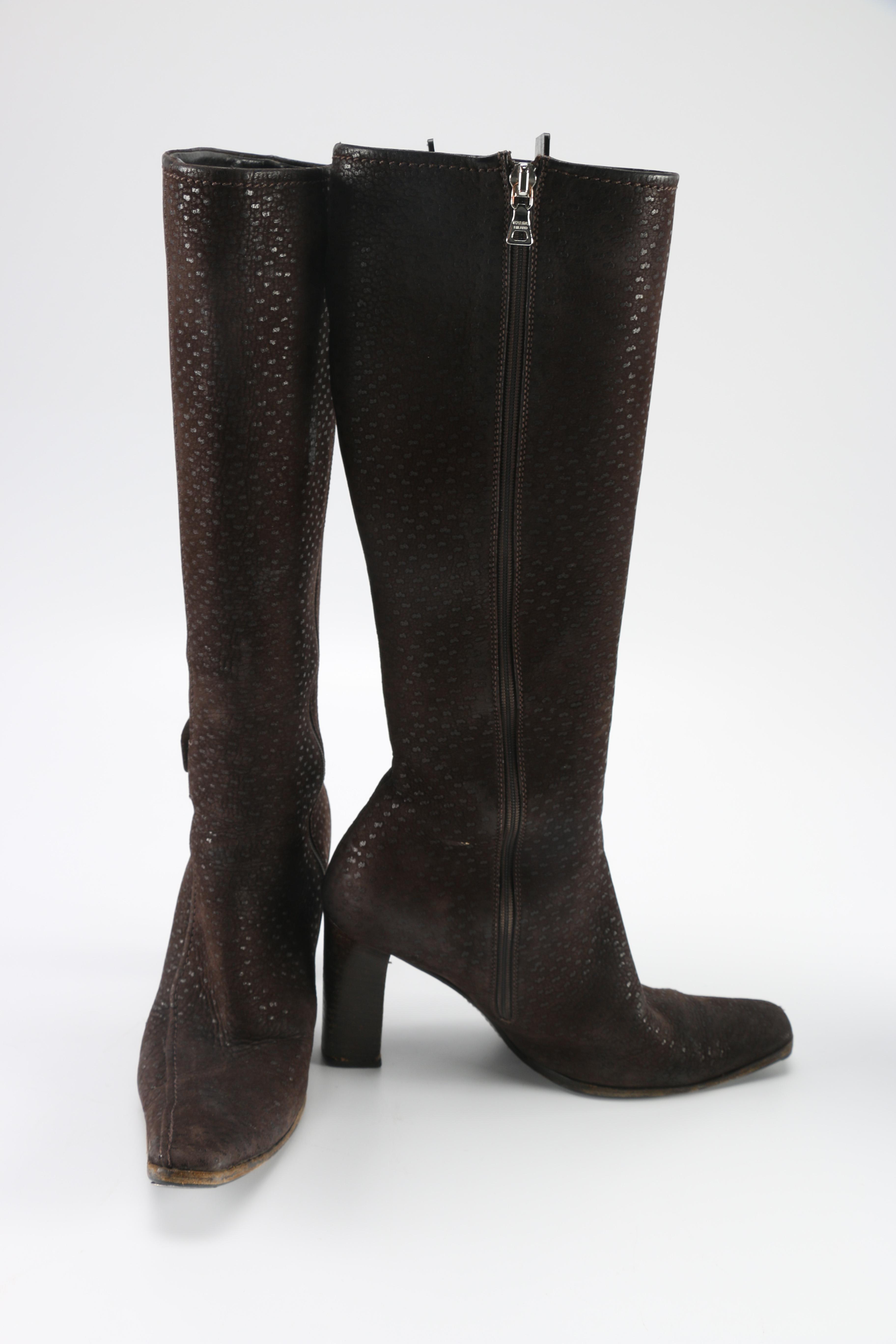 Two Pairs of Prada Boots