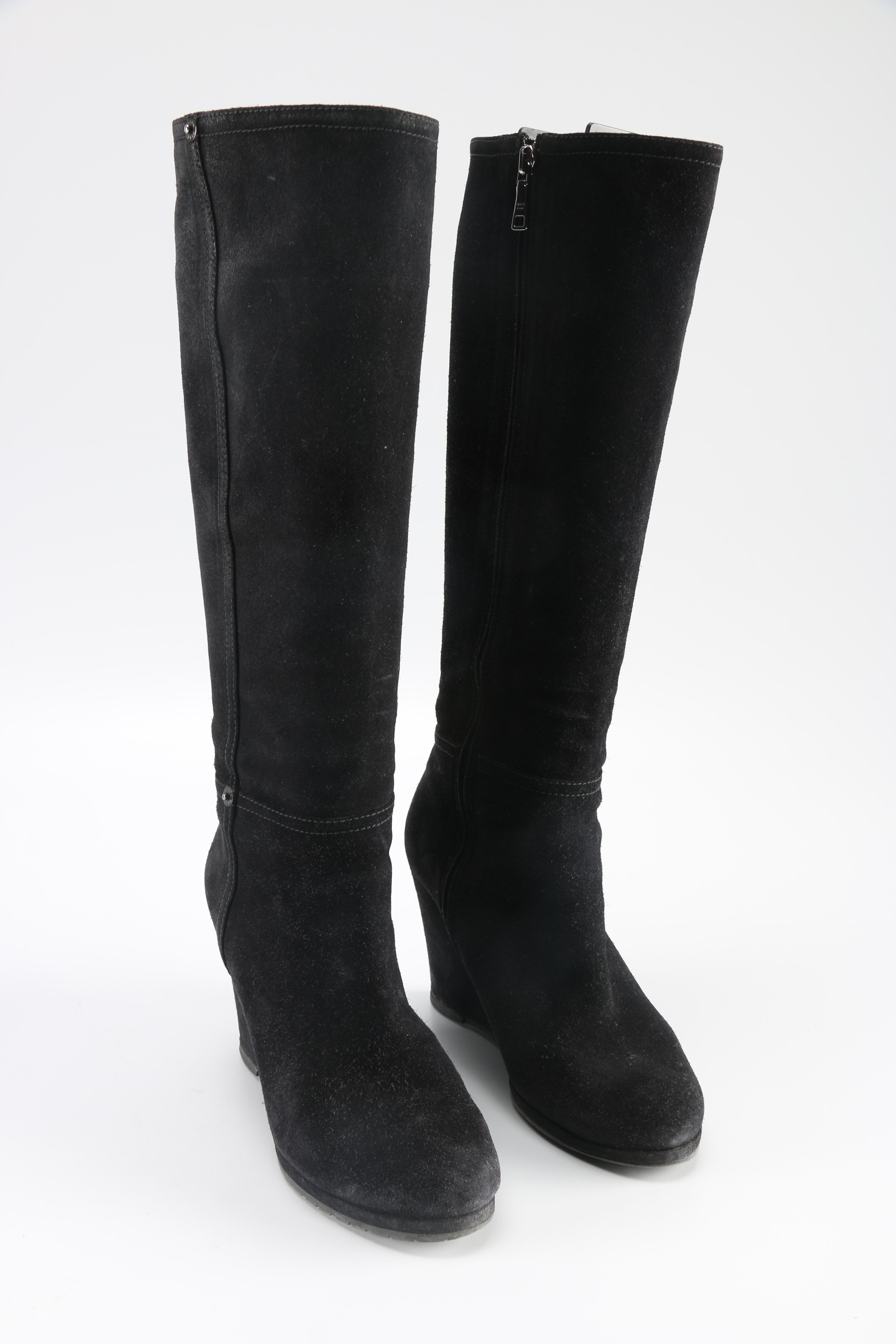 Two Pairs of Prada Boots