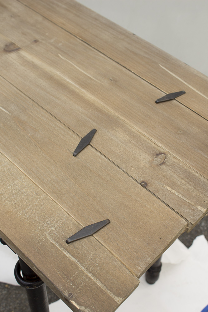 Wood and Metal Table