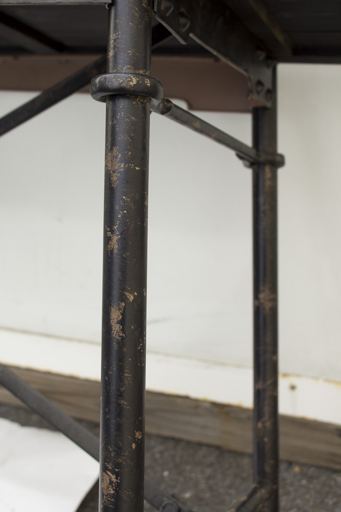 Wood and Metal Table