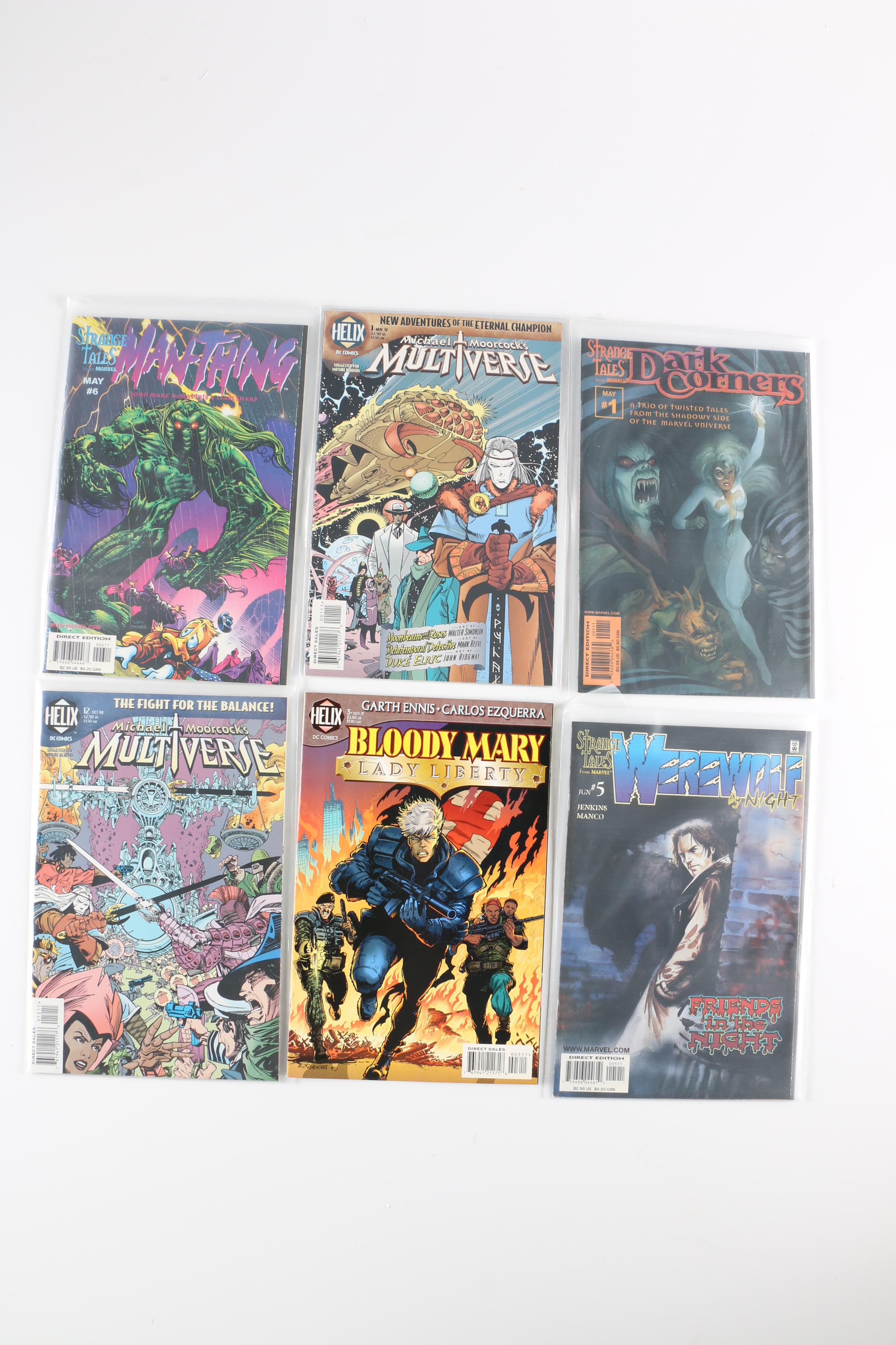 Modern Age Comics Including "Michael Moorcock's Multiverse" and "Transmetropolitan" #1