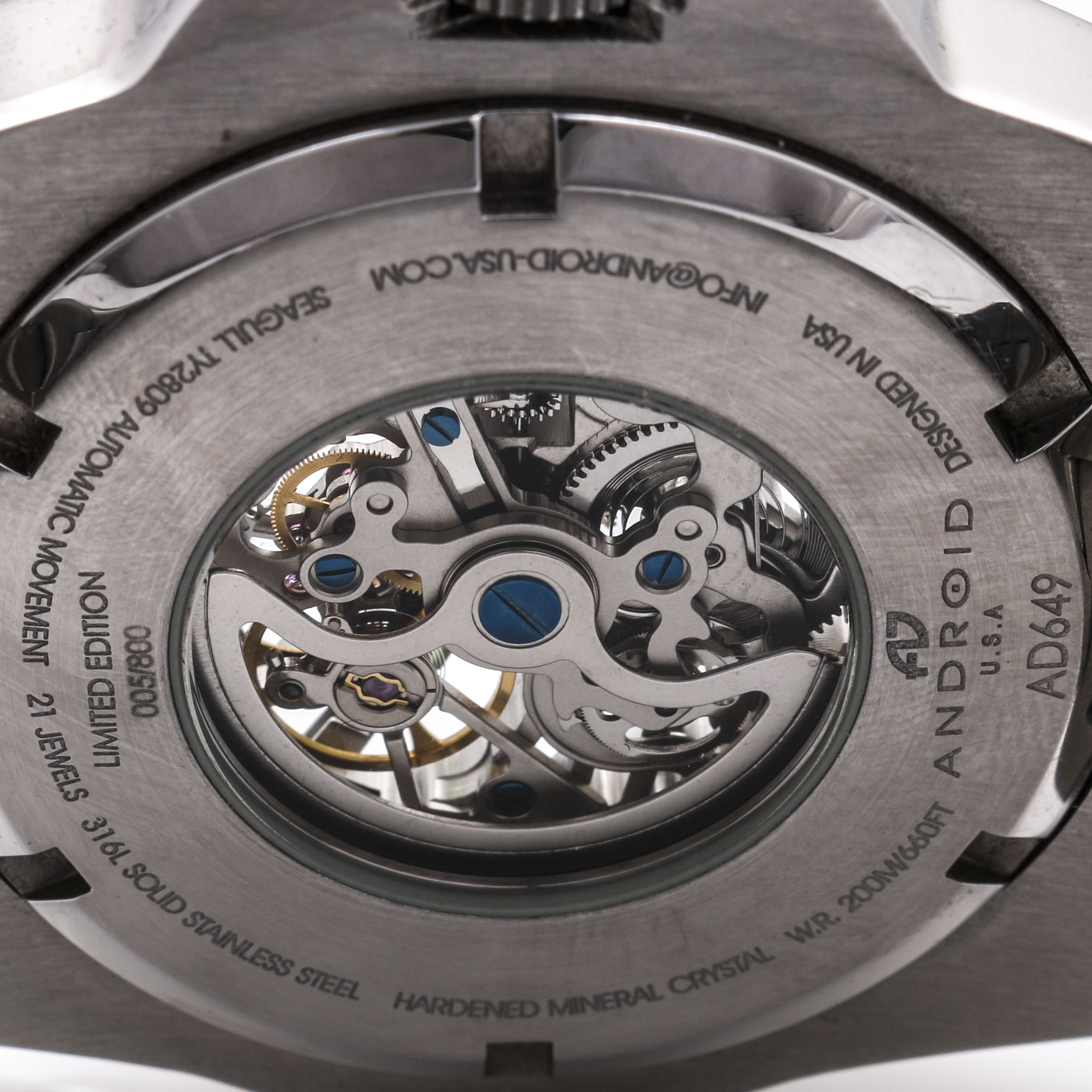 Android Automatic Men's Watch