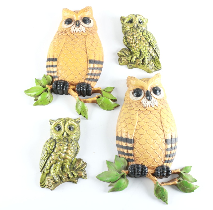 Decorative Owl Wall Hangings