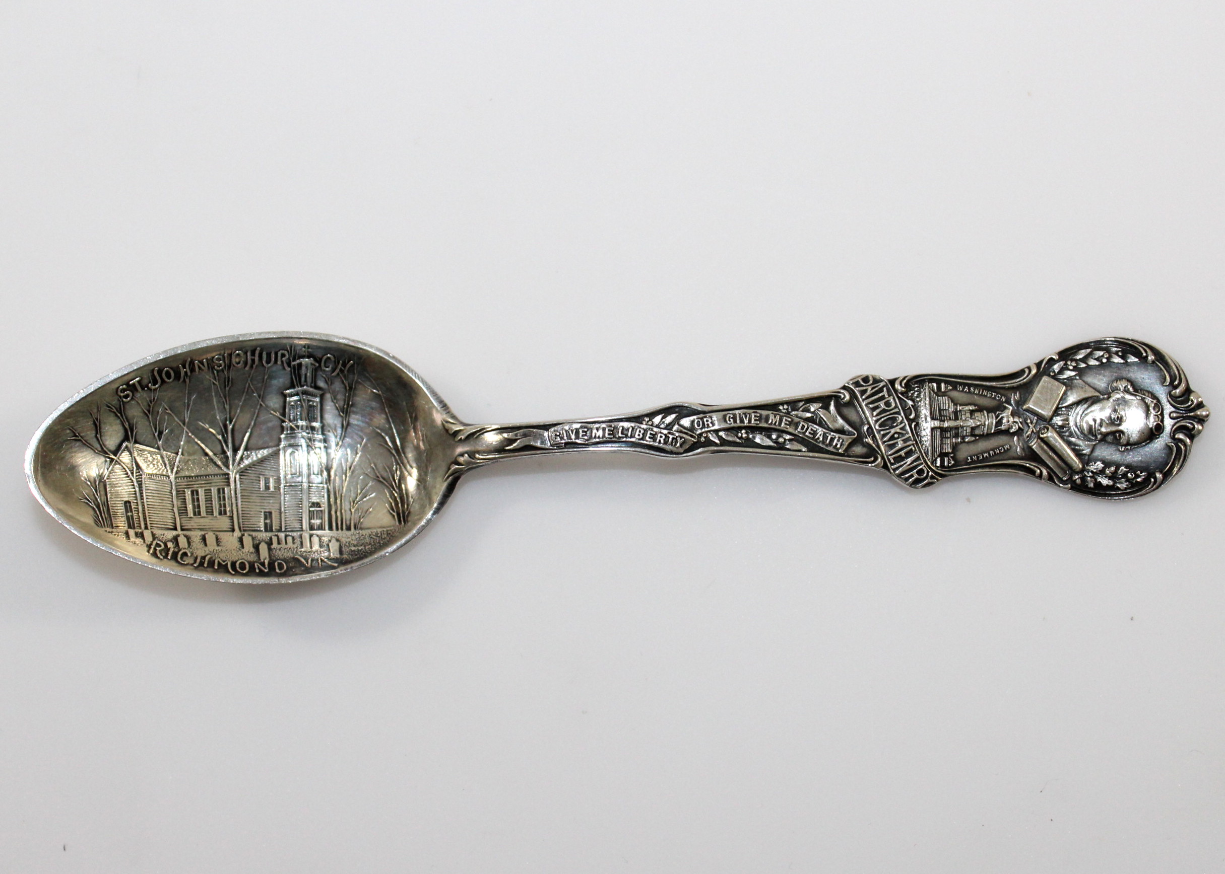 Sterling Silver Fork and Two Spoons