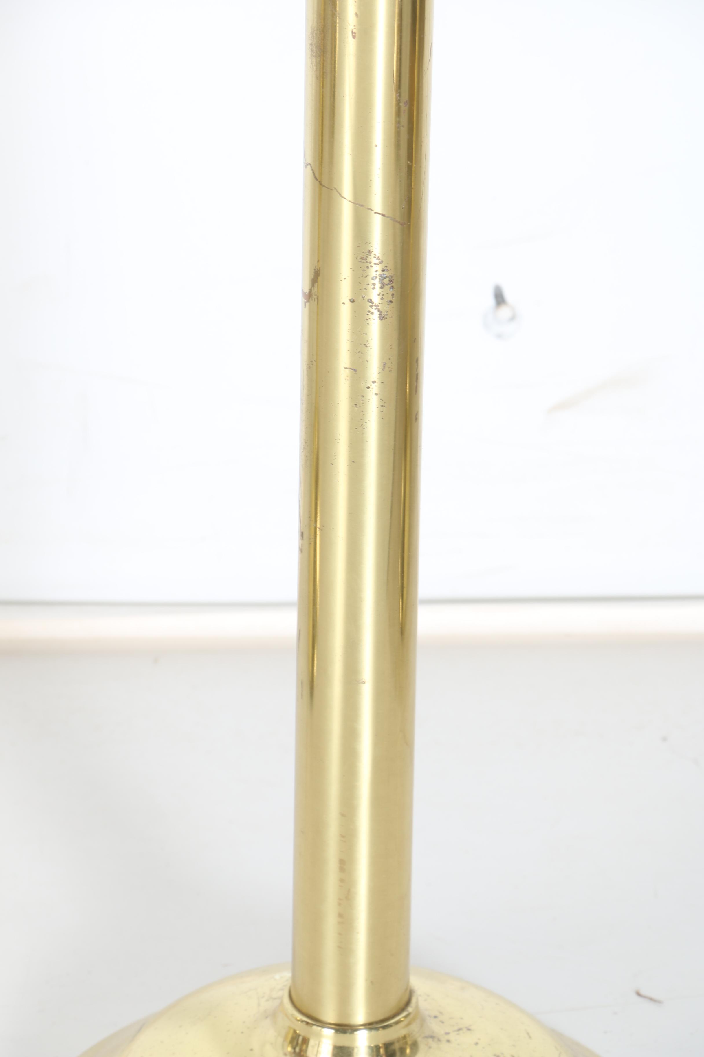 Set of Brass Stanchions With Red Velvet Ropes