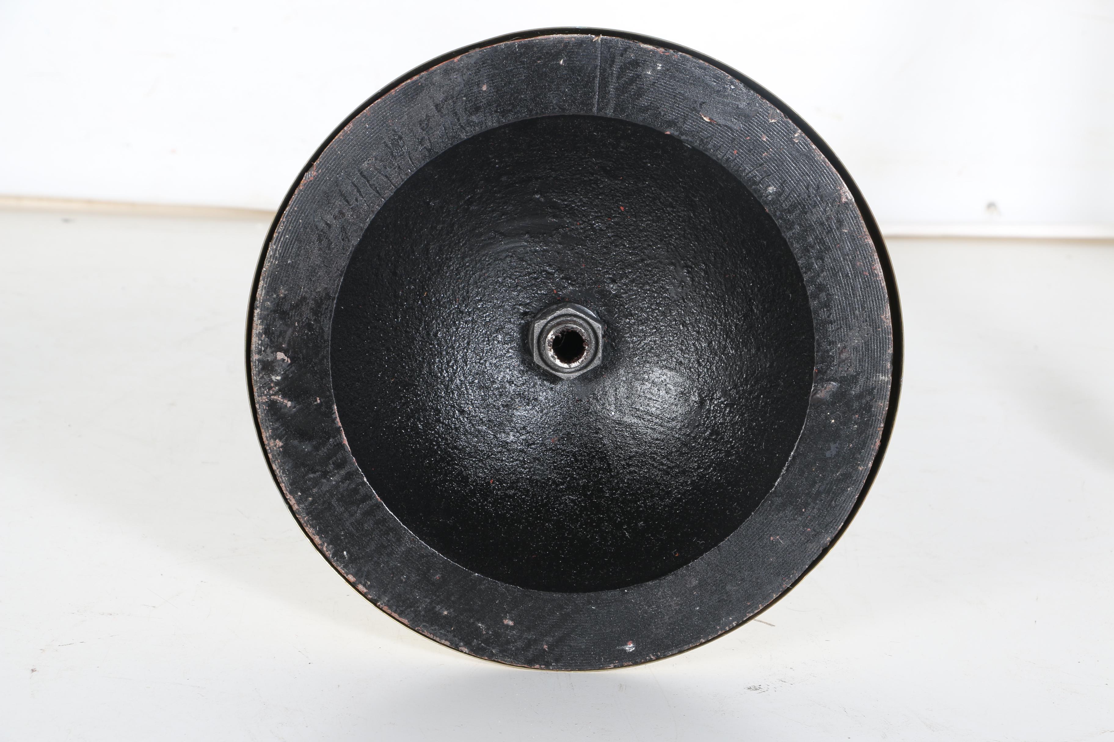 Set of Brass Stanchions With Red Velvet Ropes