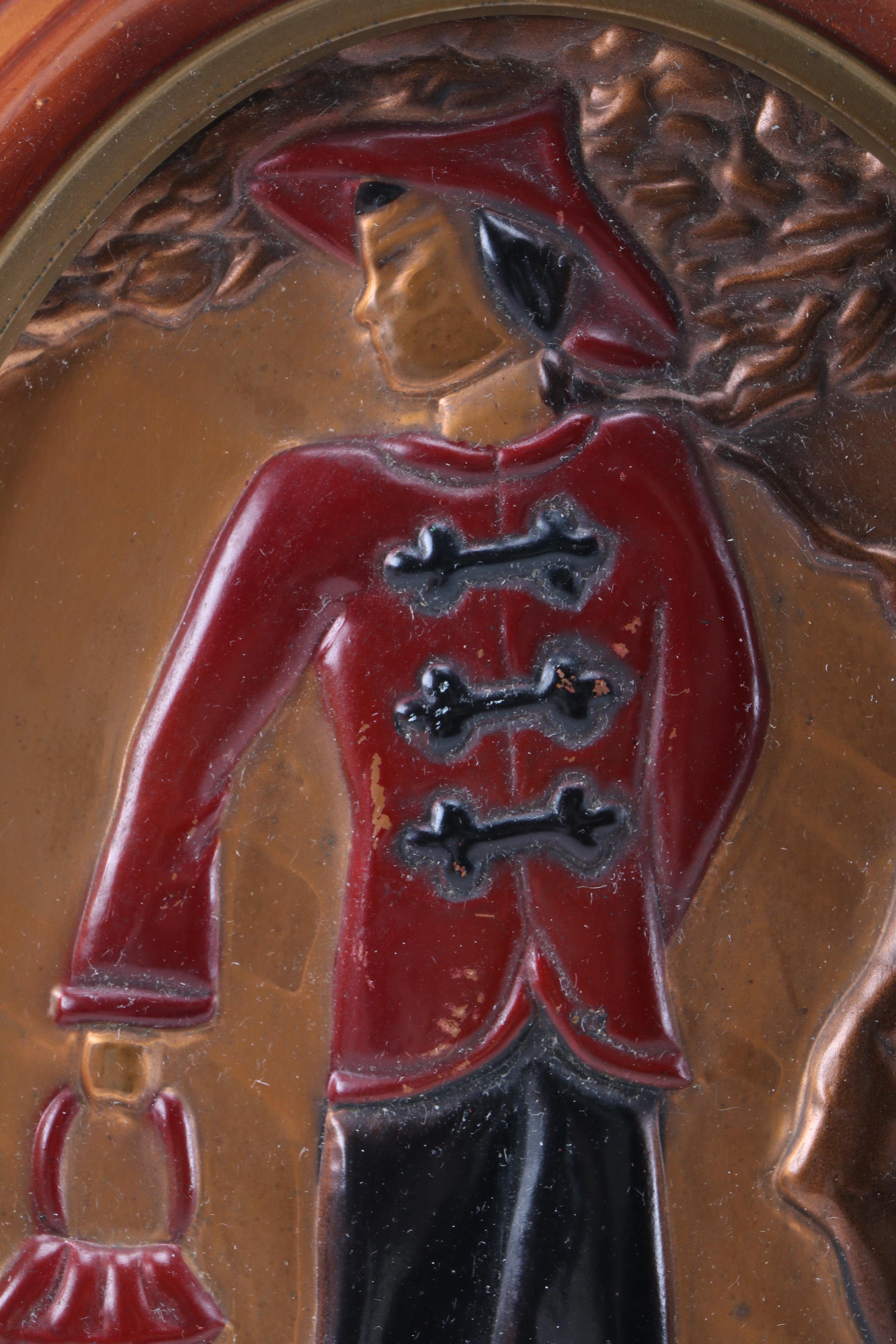 Hazel-Atlas Dyball Glasses With Chinese-Inspired Figurines and Chalkware Art